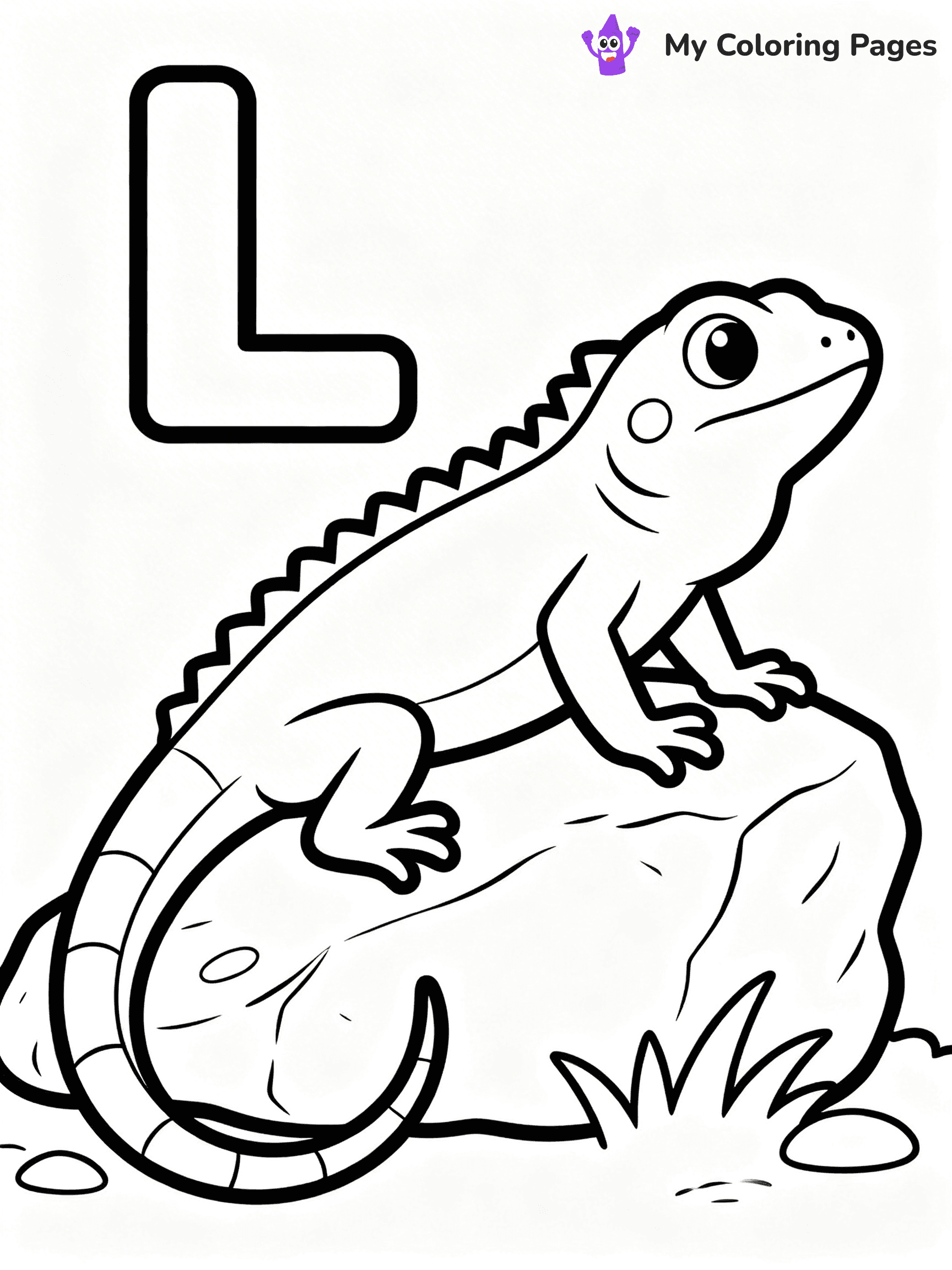 Letter L Coloring Pages - 9