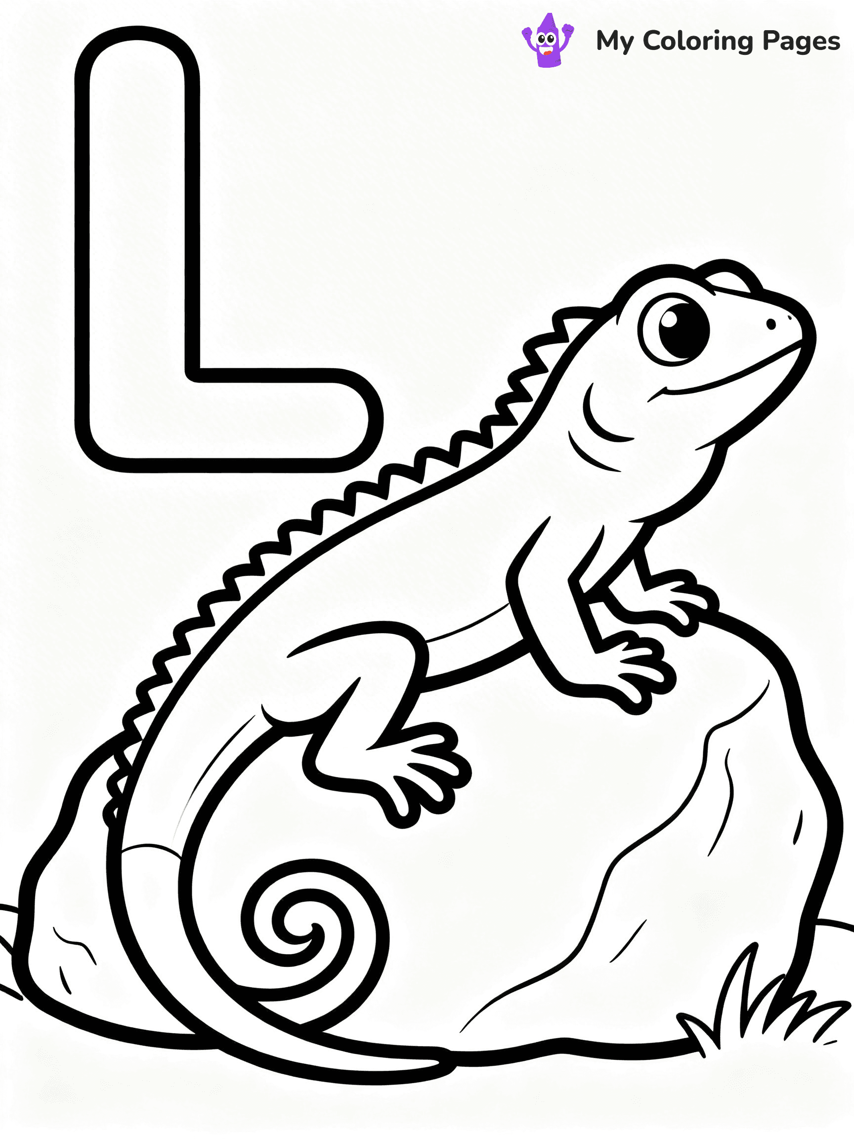 Letter L Coloring Pages - 8