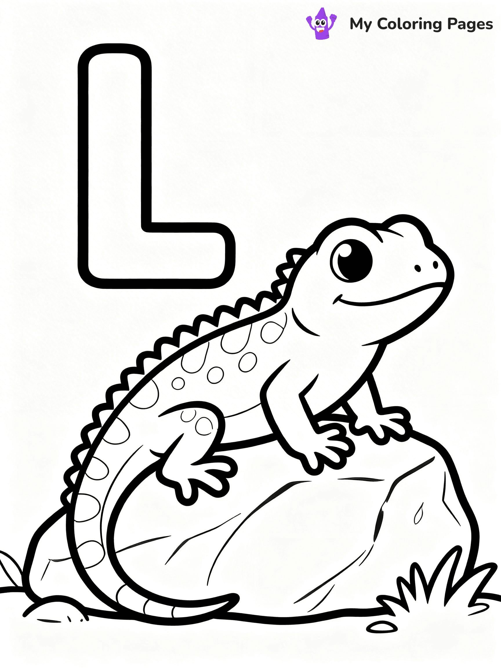 Letter L Coloring Pages - 7