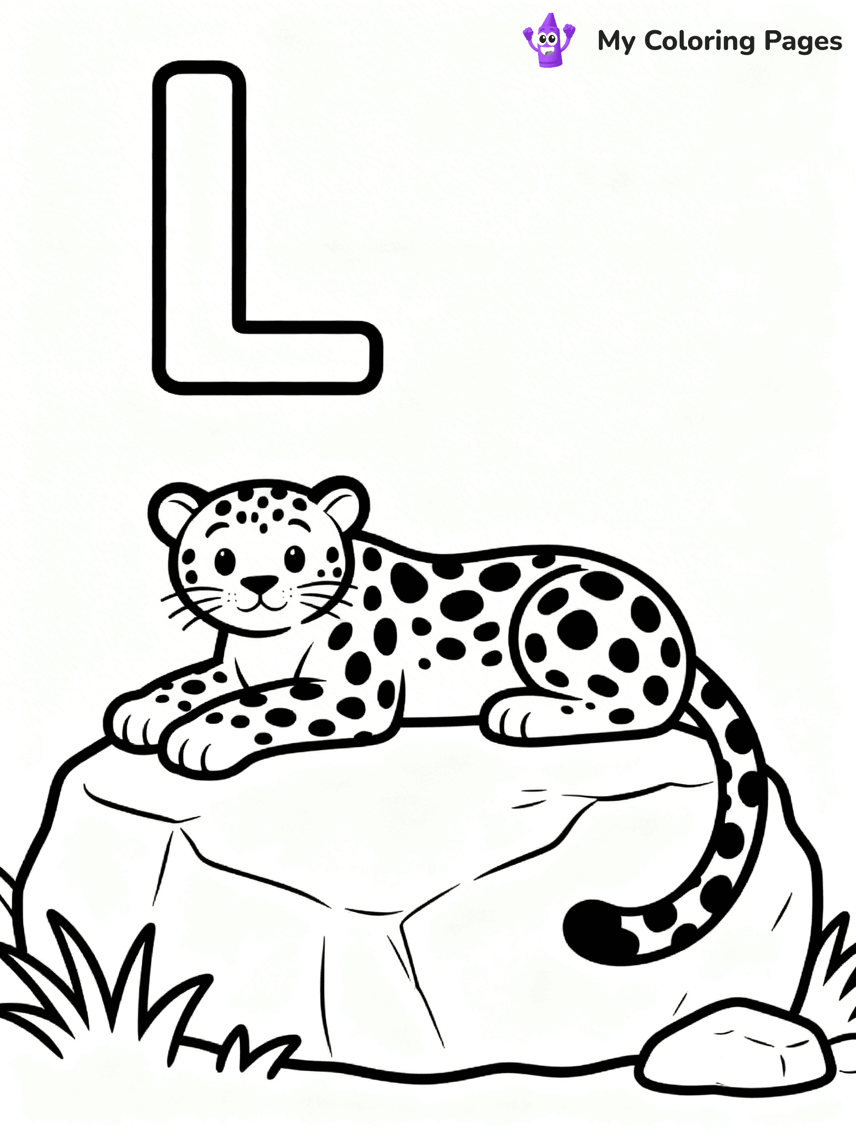 Letter L Coloring Pages - 4