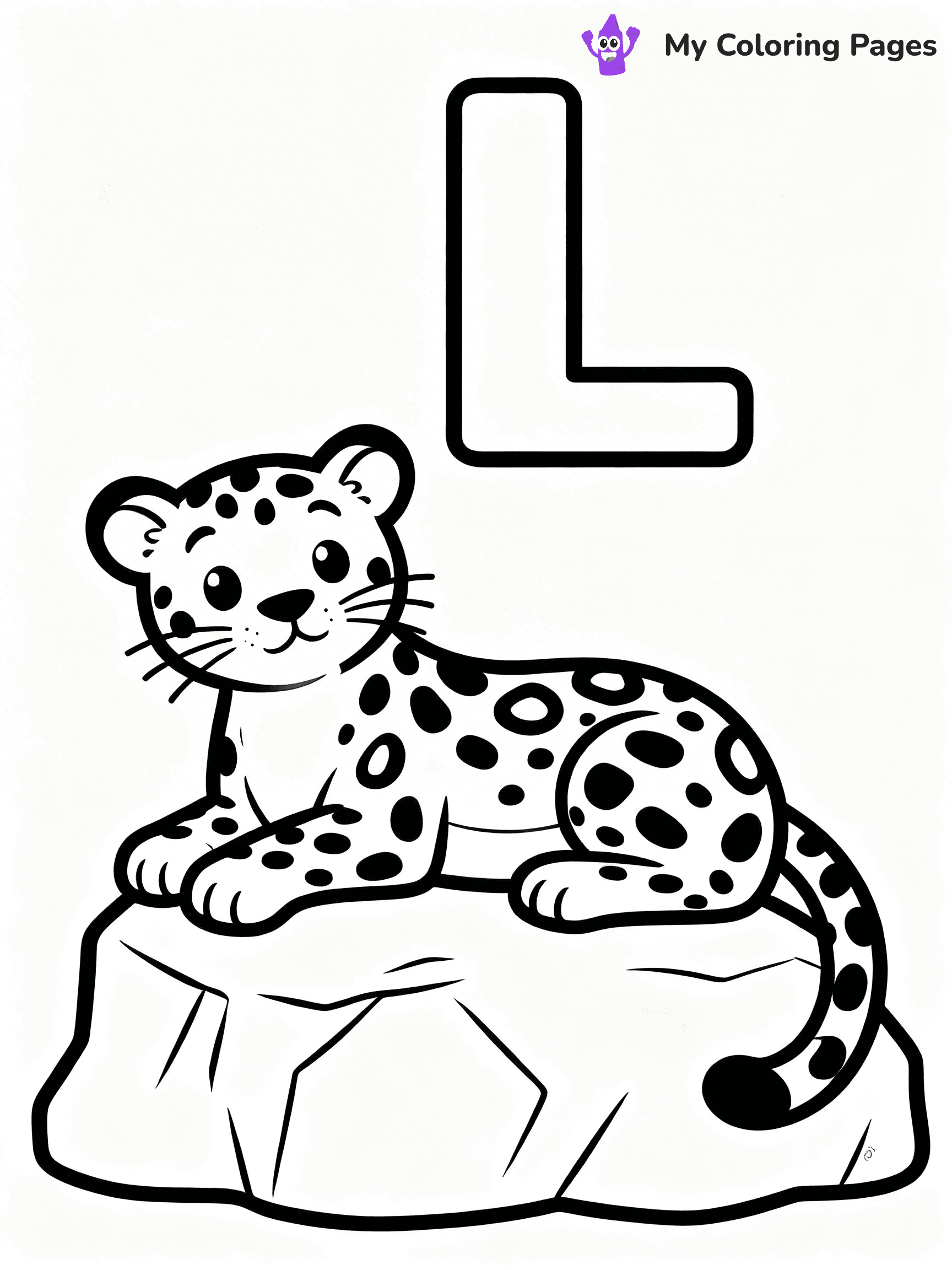 Letter L Coloring Pages - 2