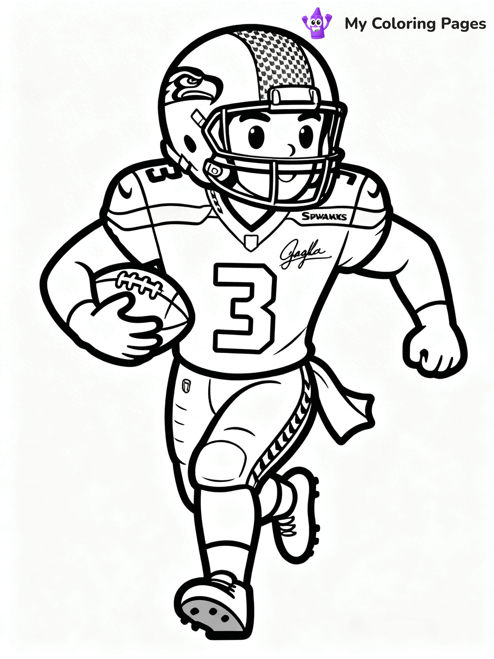 Seahawks Coloring Pages - 22