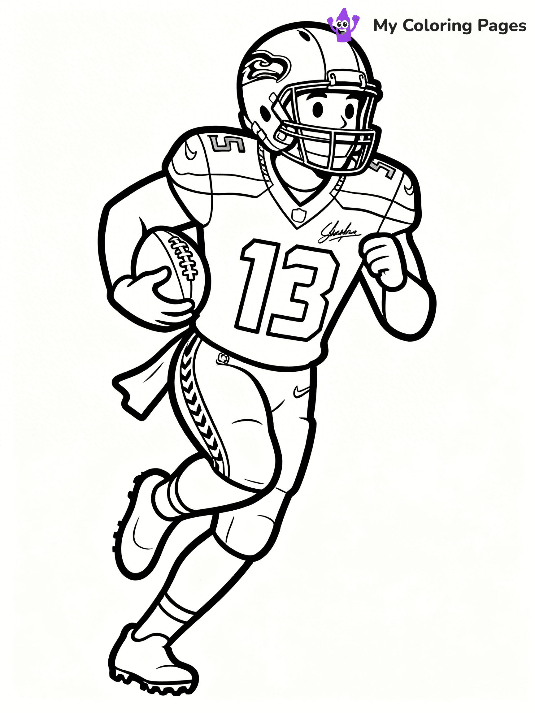 Seahawks Coloring Pages - 21