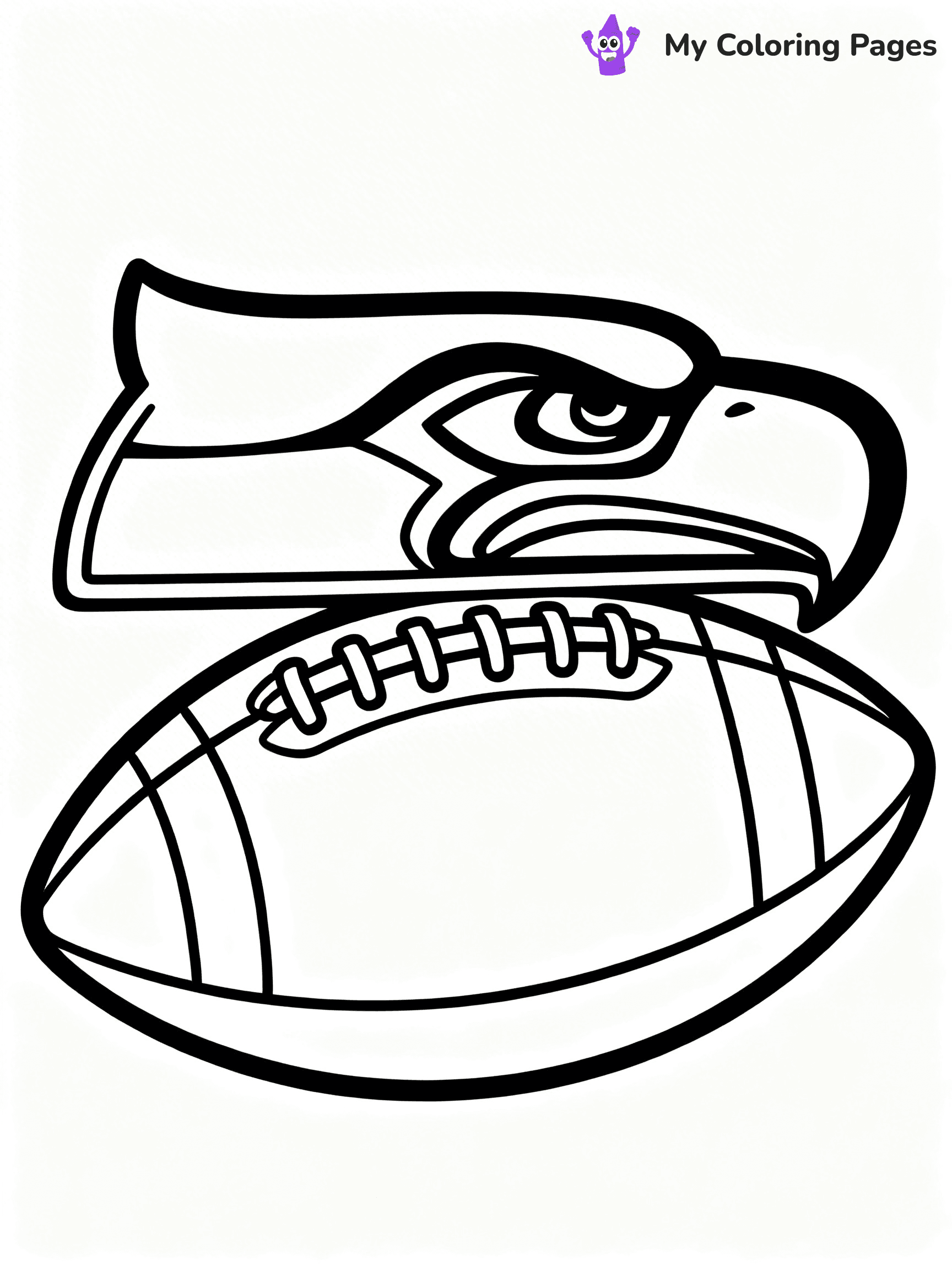 Seahawks Coloring Pages - 16