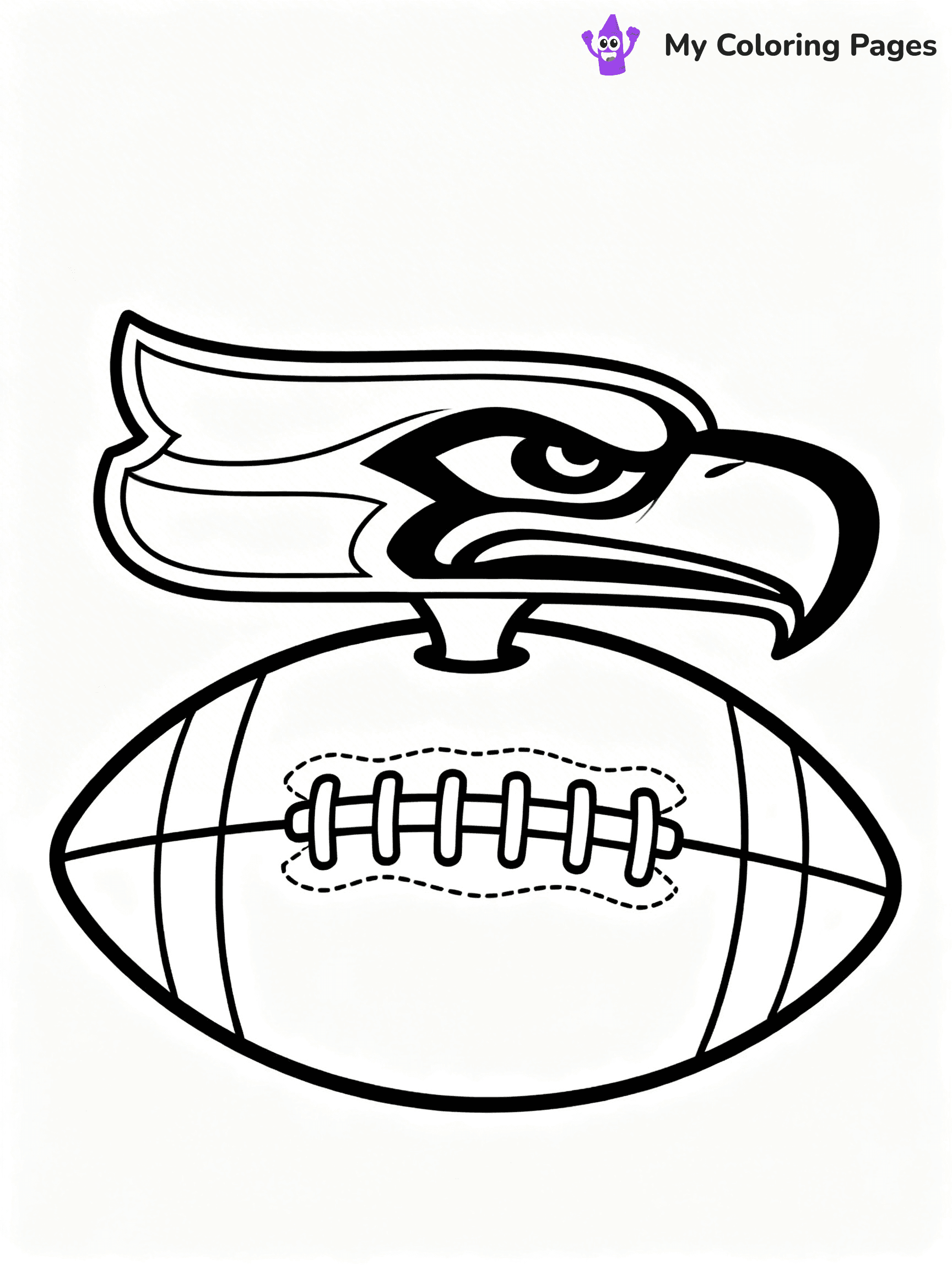 Seahawks Coloring Pages - 15