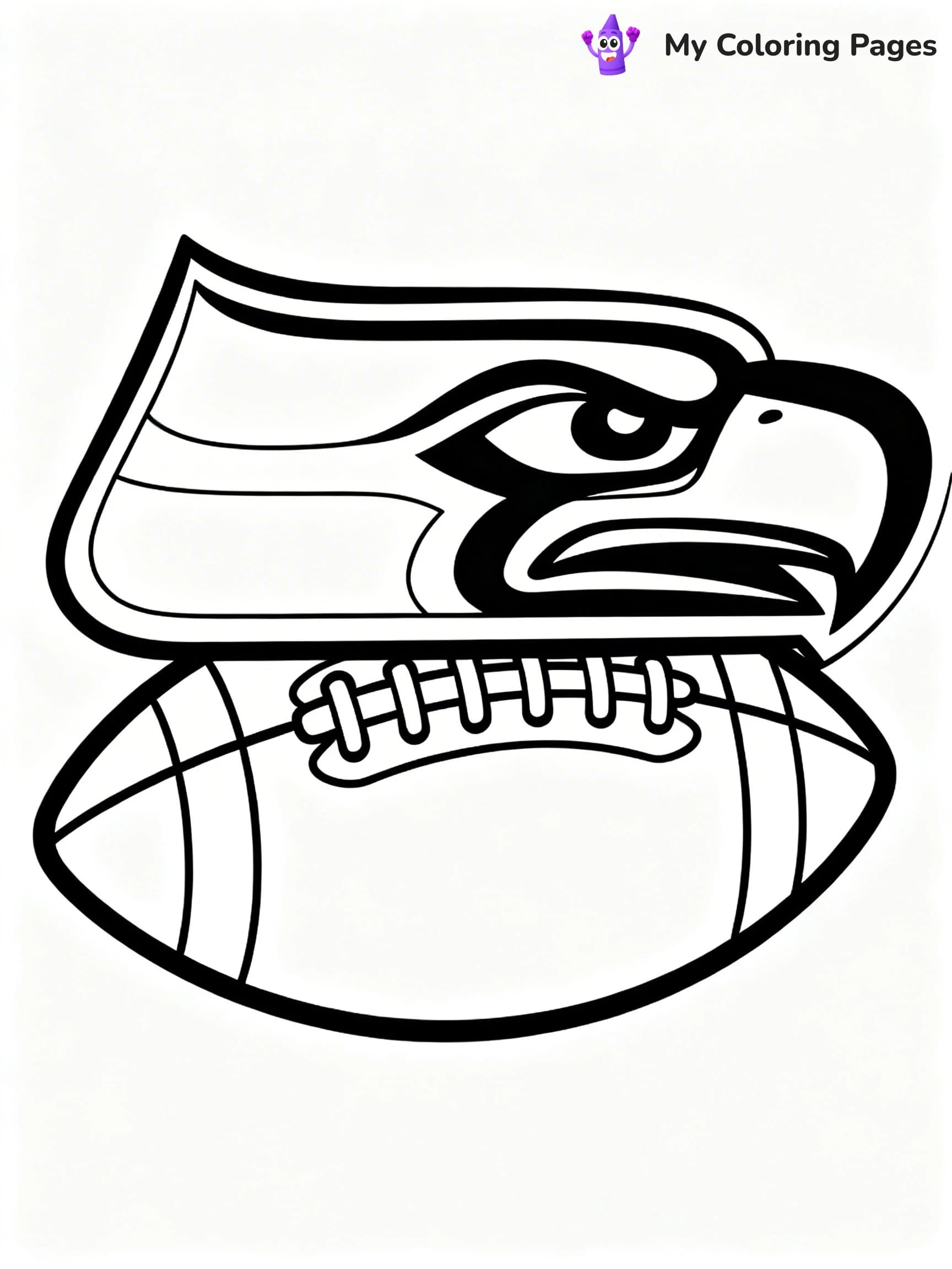 Seahawks Coloring Pages - 14