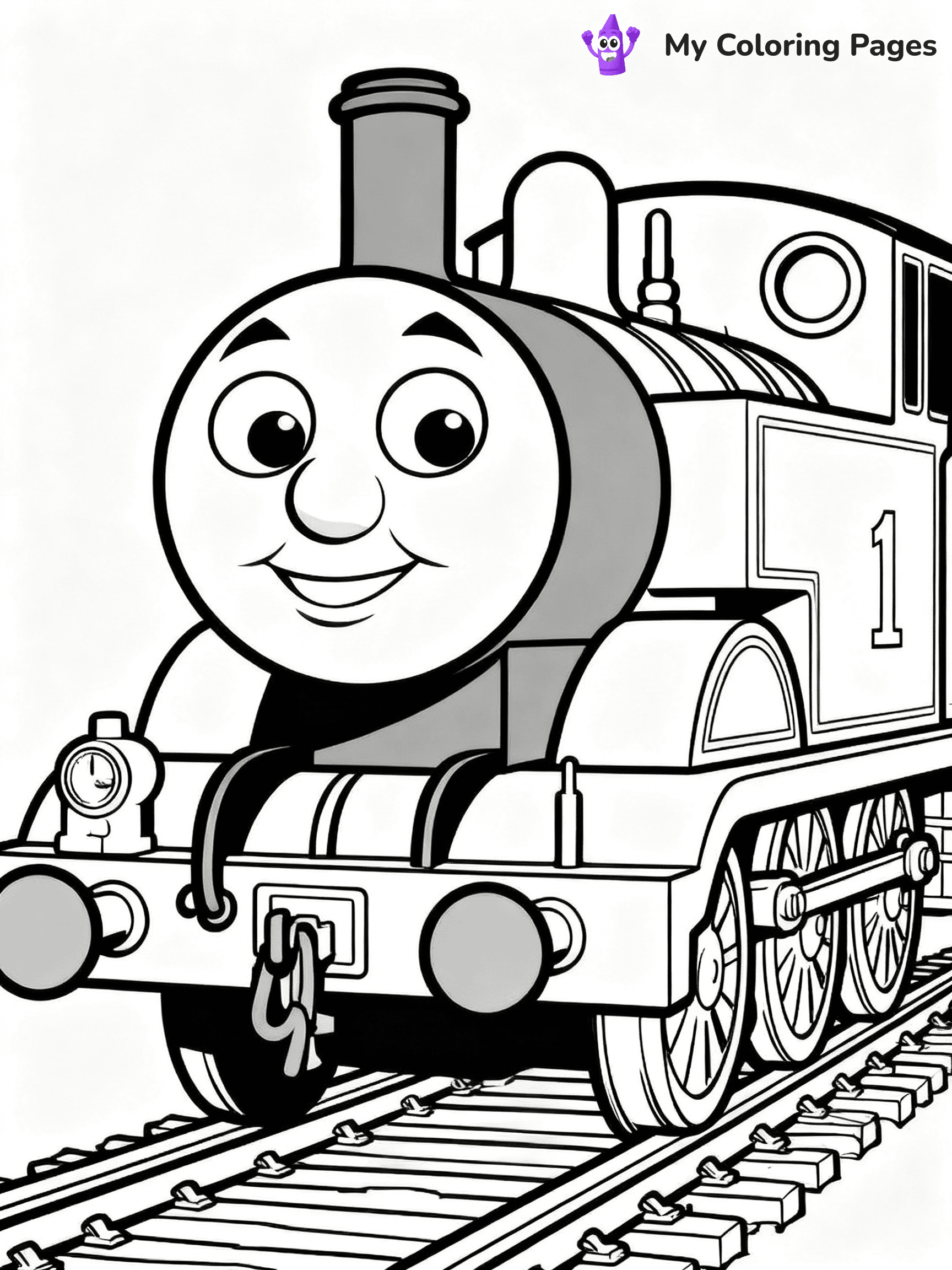 Thomas The Train Coloring Pages - 41