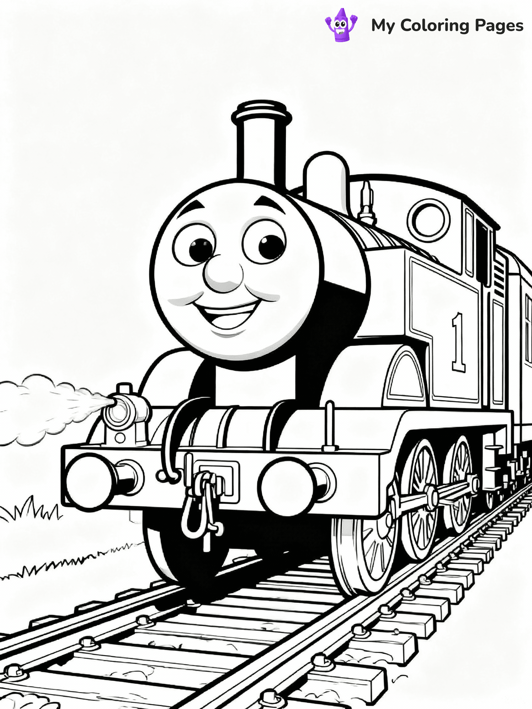 Thomas The Train Coloring Pages - 21