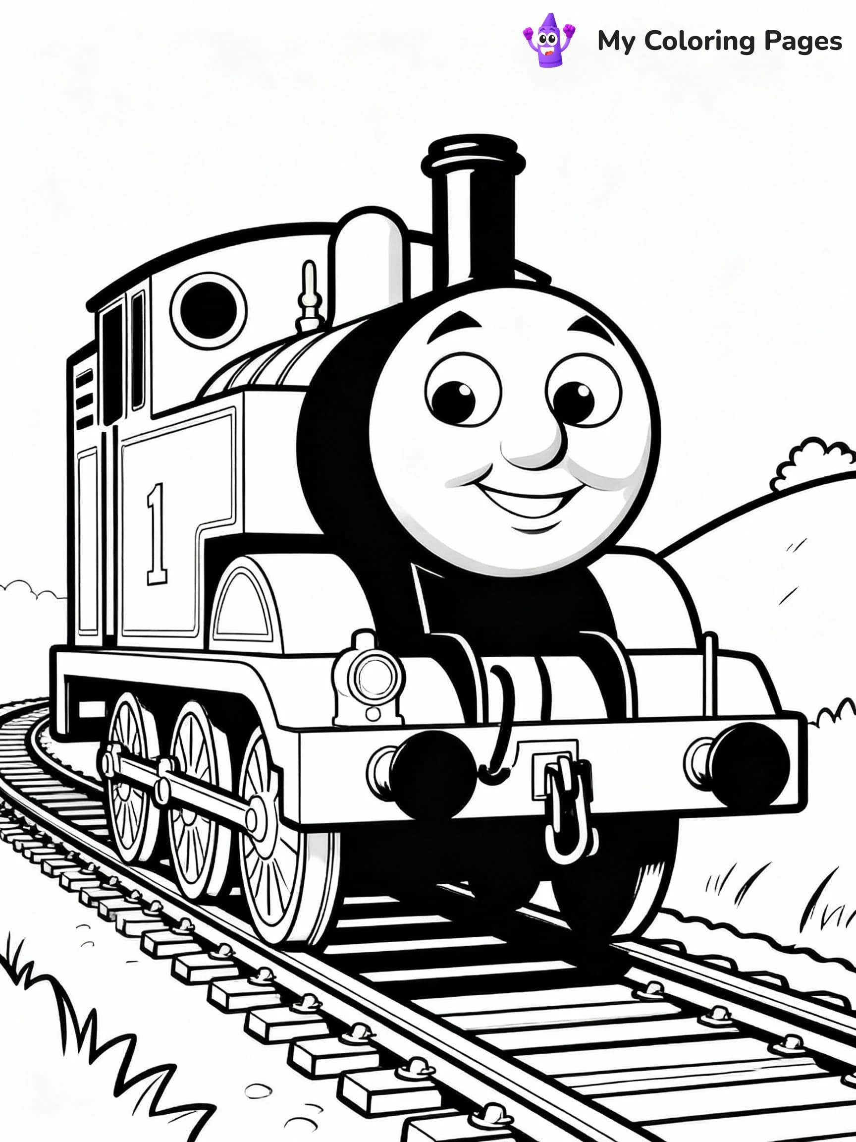 Thomas The Train Coloring Pages - 20