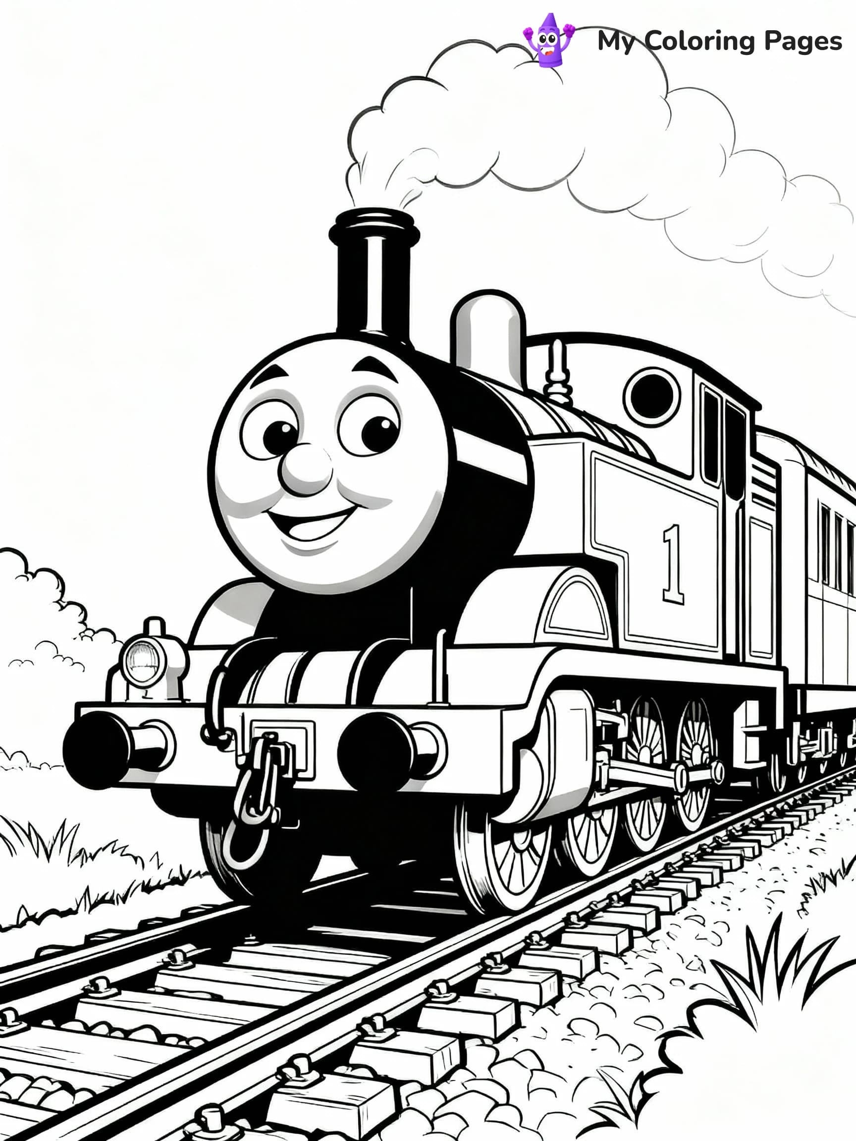 Thomas The Train Coloring Pages - 15