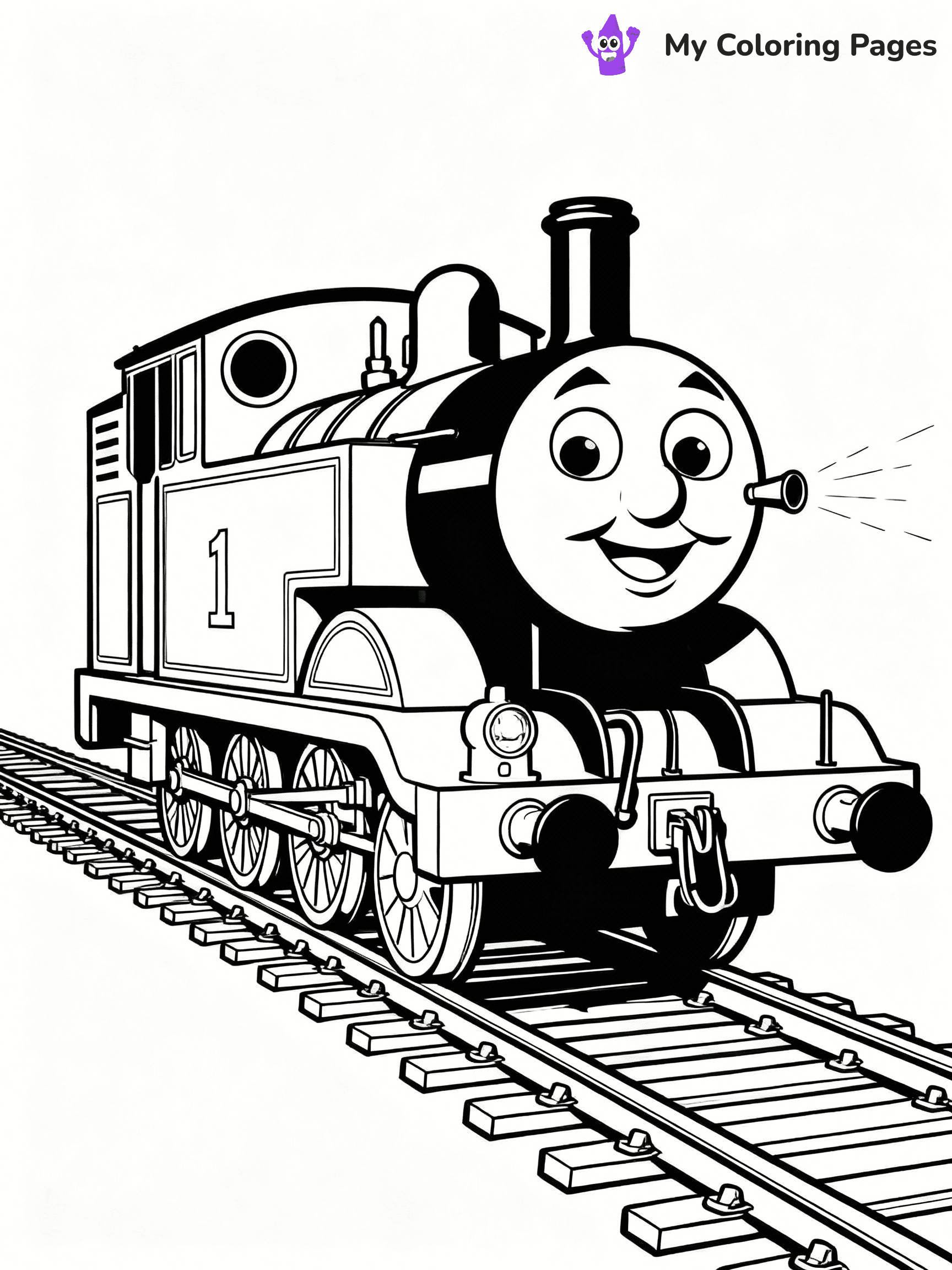 Thomas The Train Coloring Pages - 11