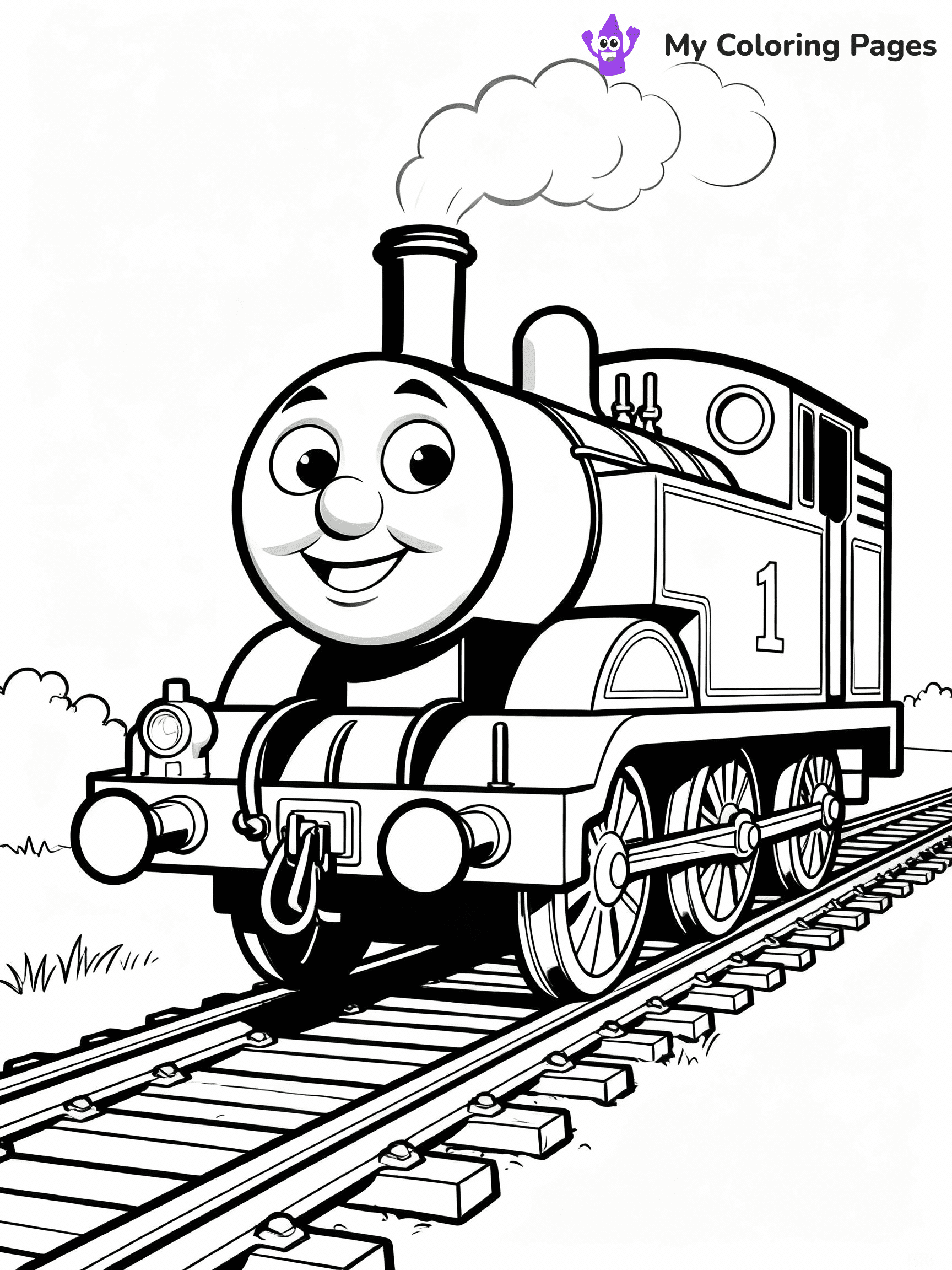 Thomas The Train Coloring Pages - 10