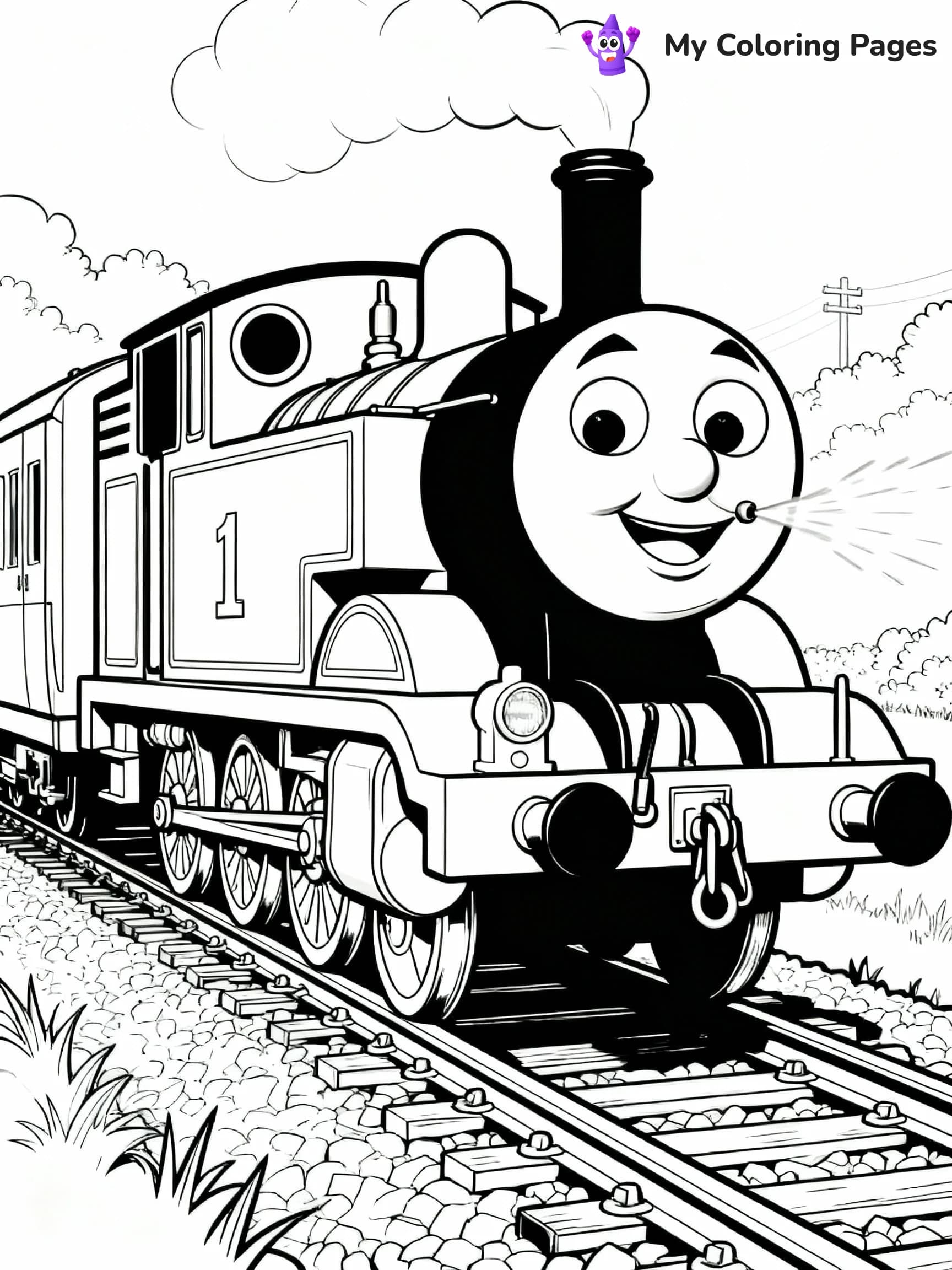 Thomas The Train Coloring Pages - 8