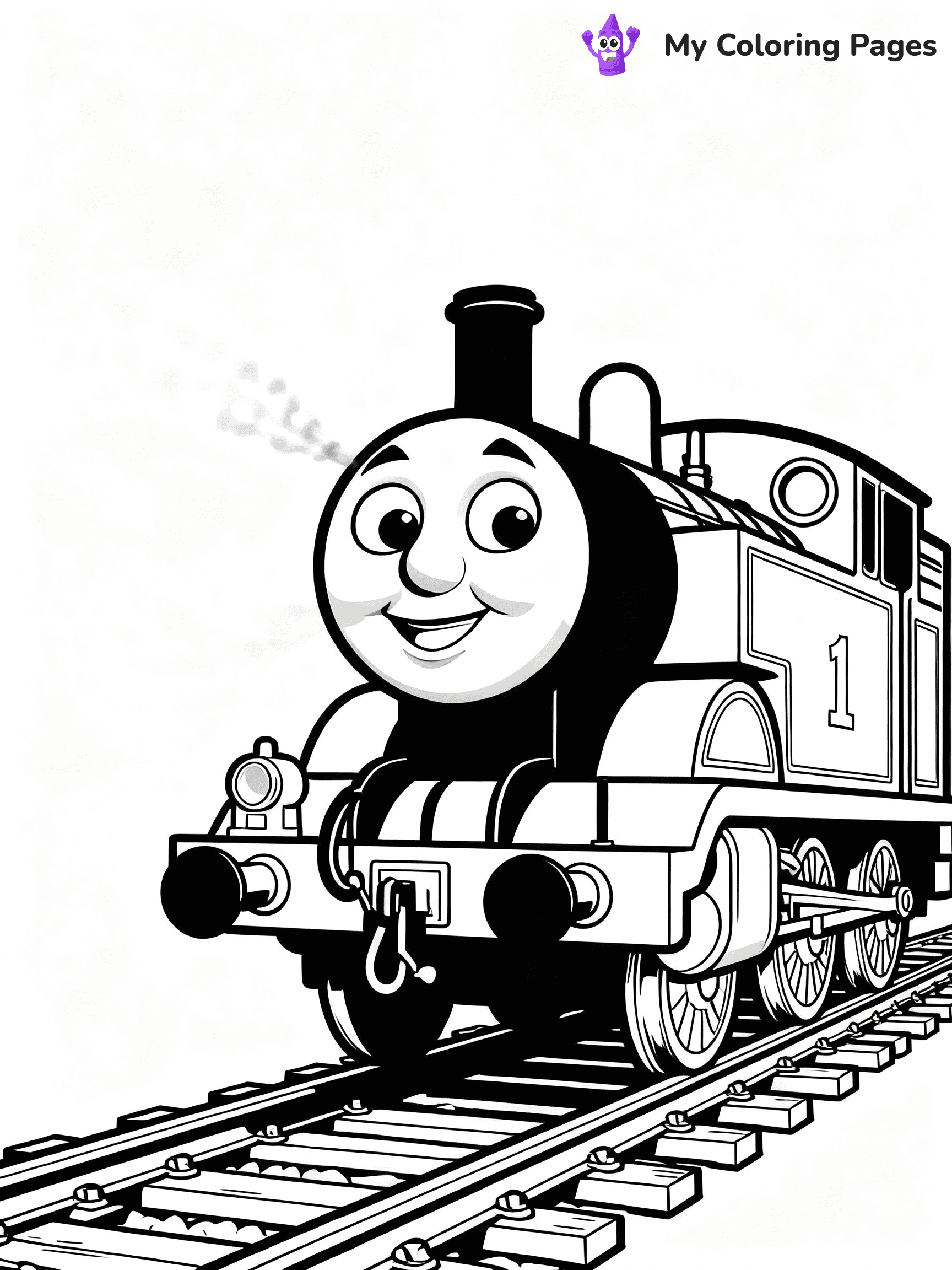 Thomas The Train Coloring Pages - 6