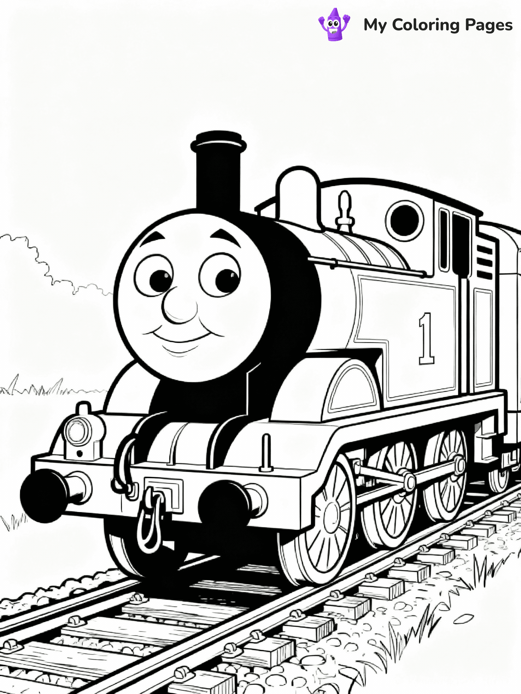 Thomas The Train Coloring Pages - 5