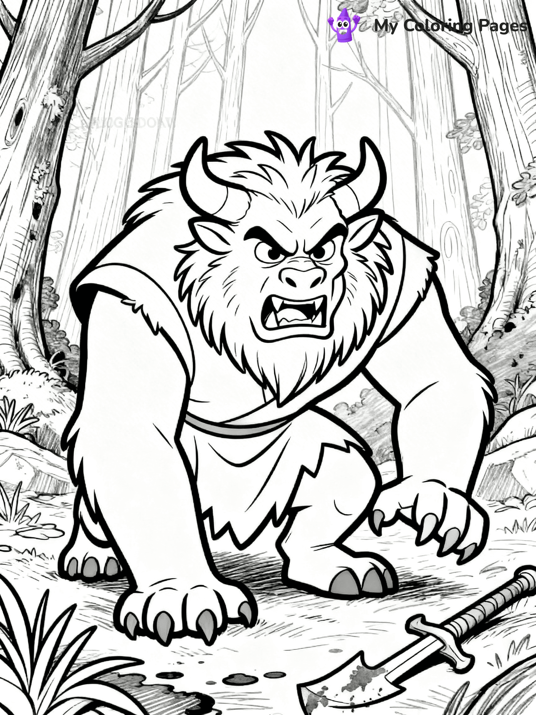 Brave Coloring Pages - 77