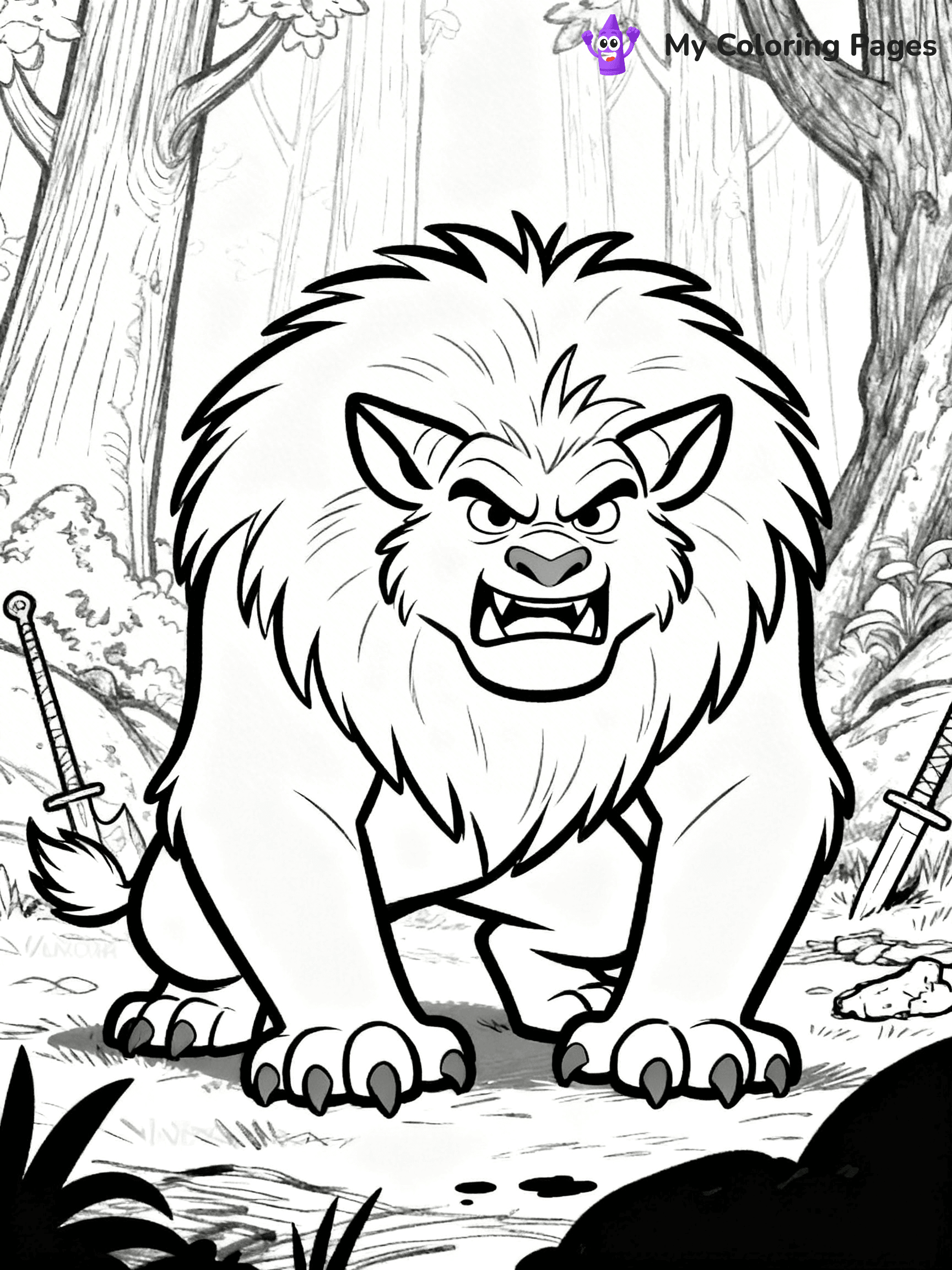 Brave Coloring Pages - 76