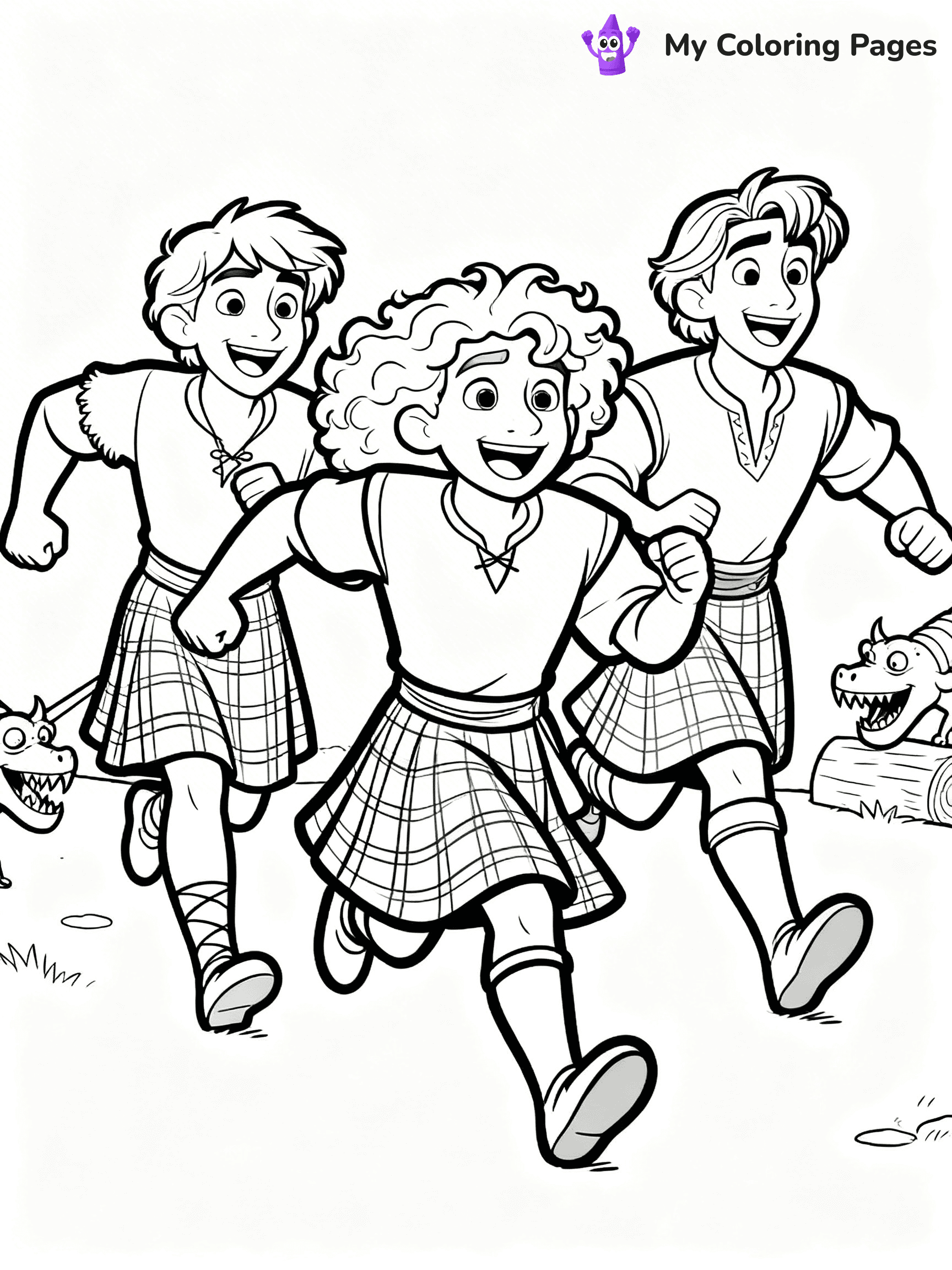 Brave Coloring Pages - 73