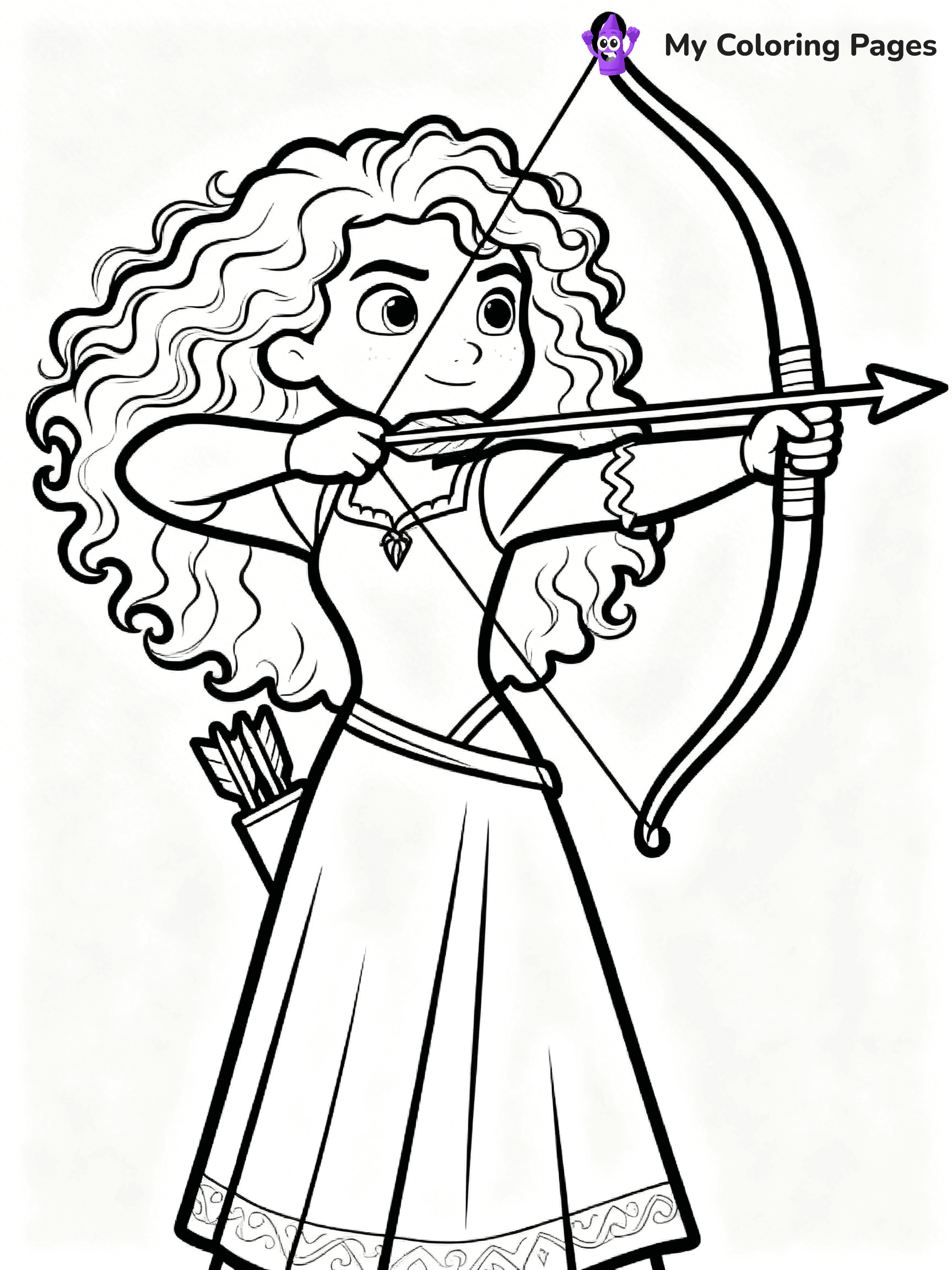 Brave Coloring Pages - 61