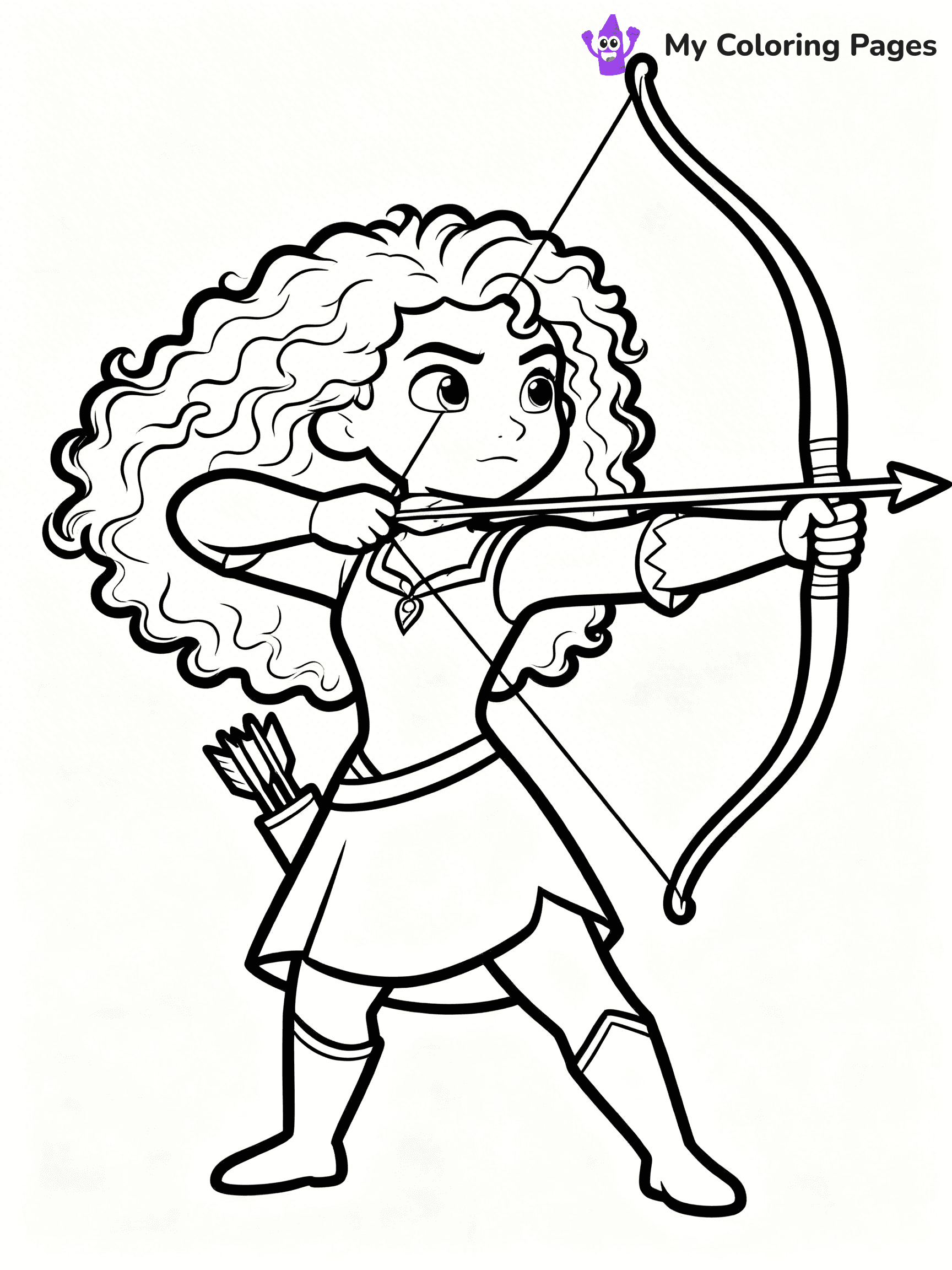 Brave Coloring Pages - 59