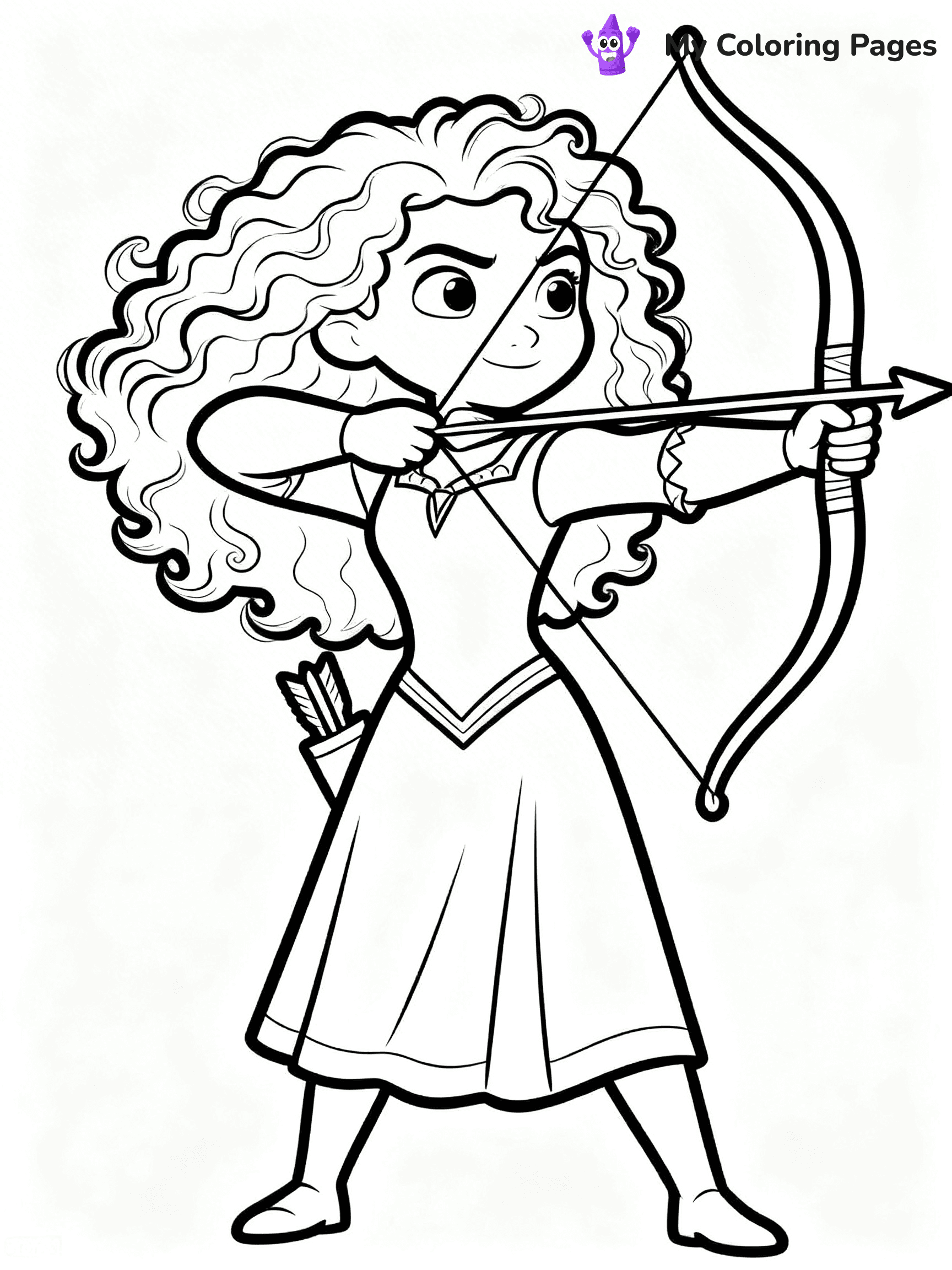 Brave Coloring Pages - 57