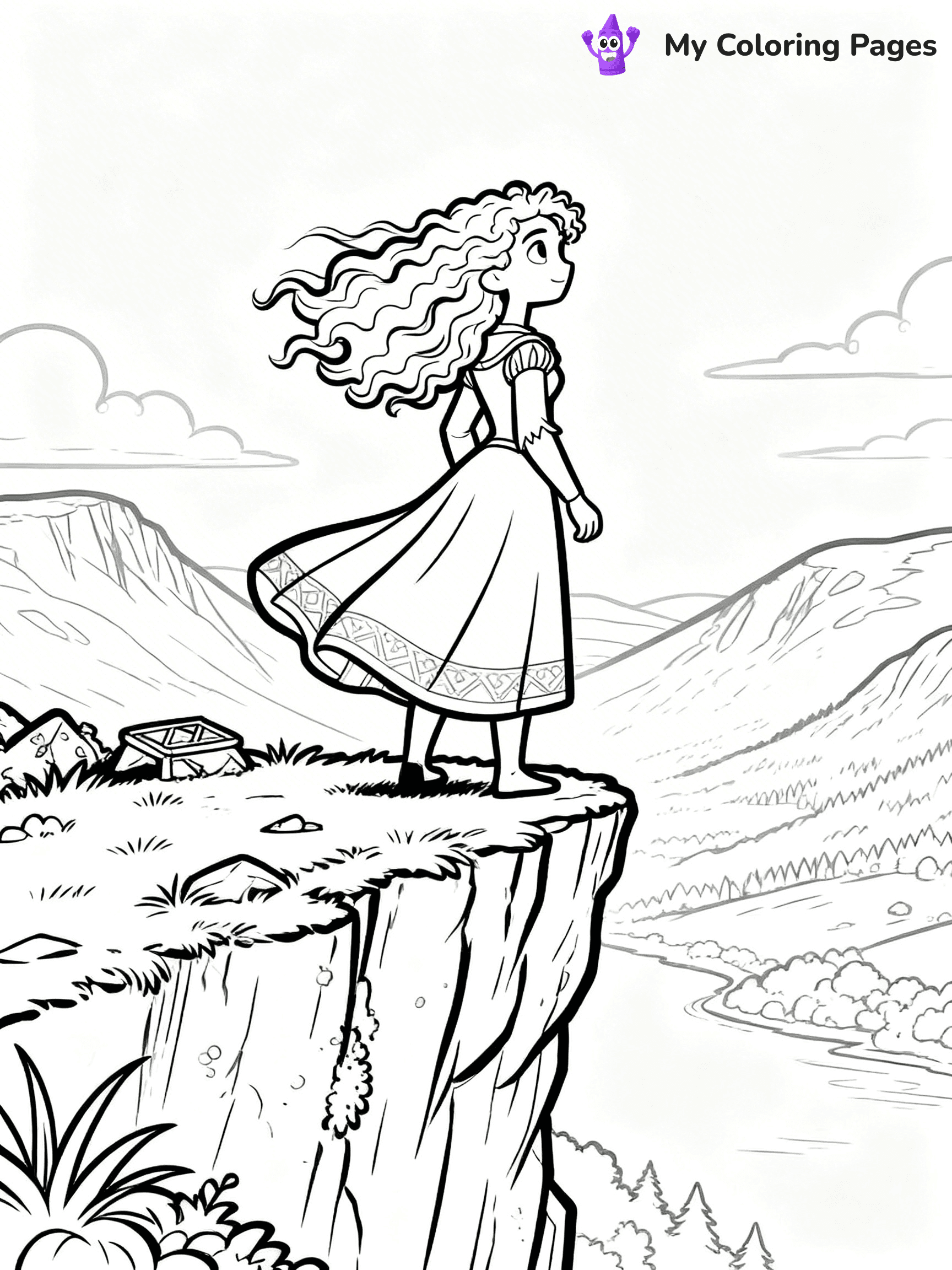 Brave Coloring Pages - 53