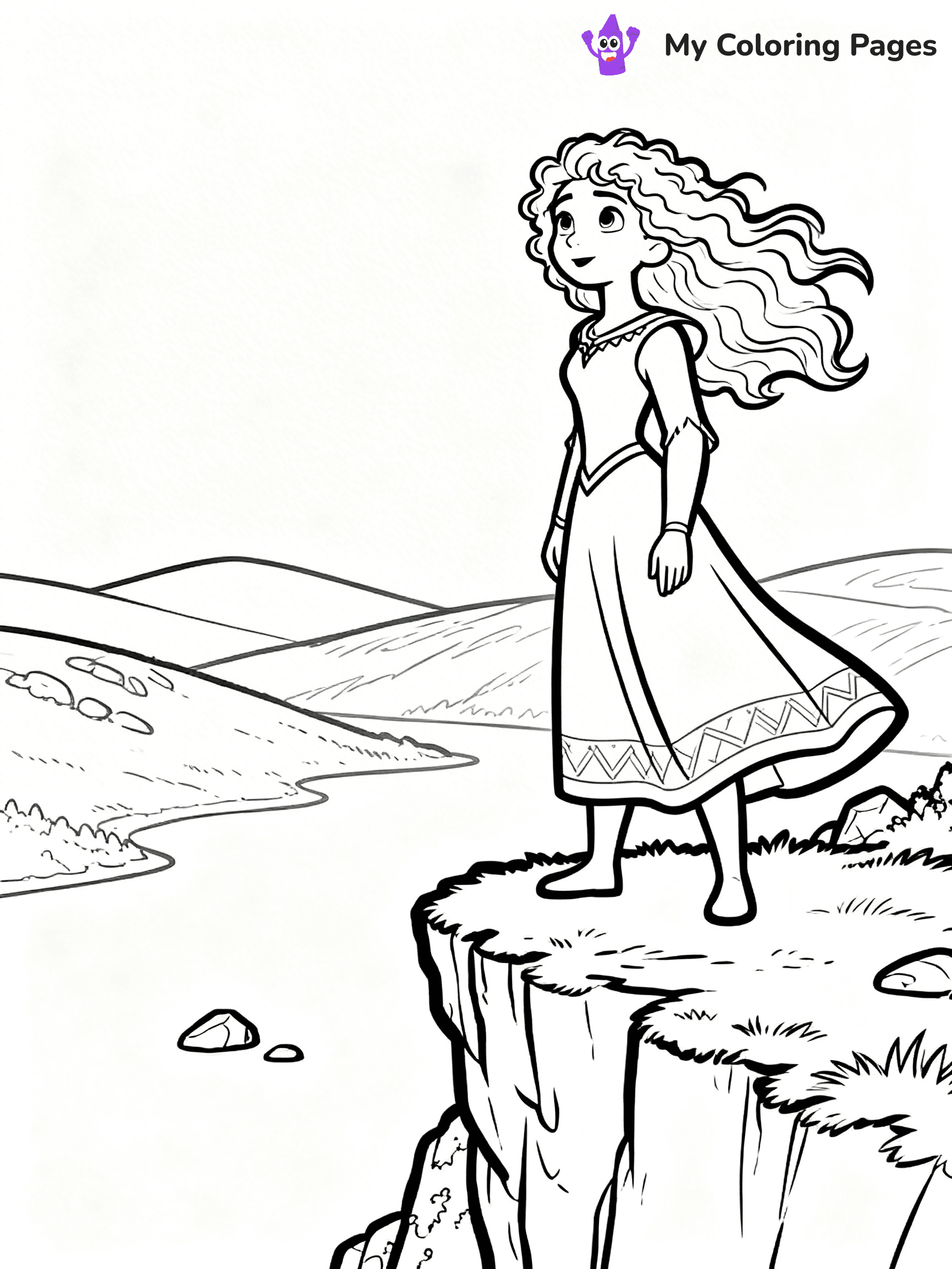 Brave Coloring Pages - 52