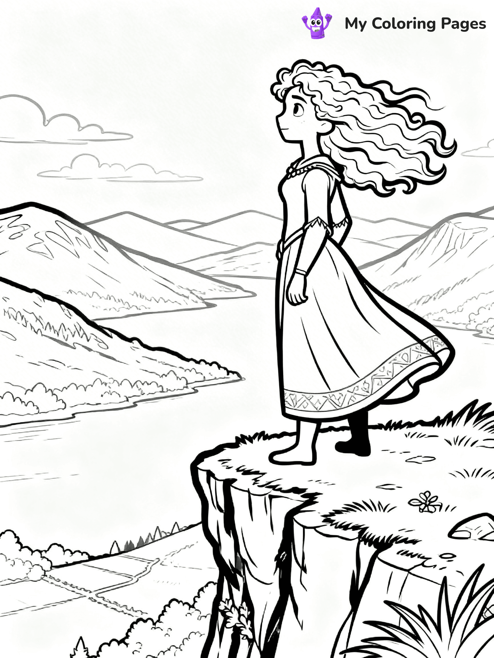 Brave Coloring Pages - 51