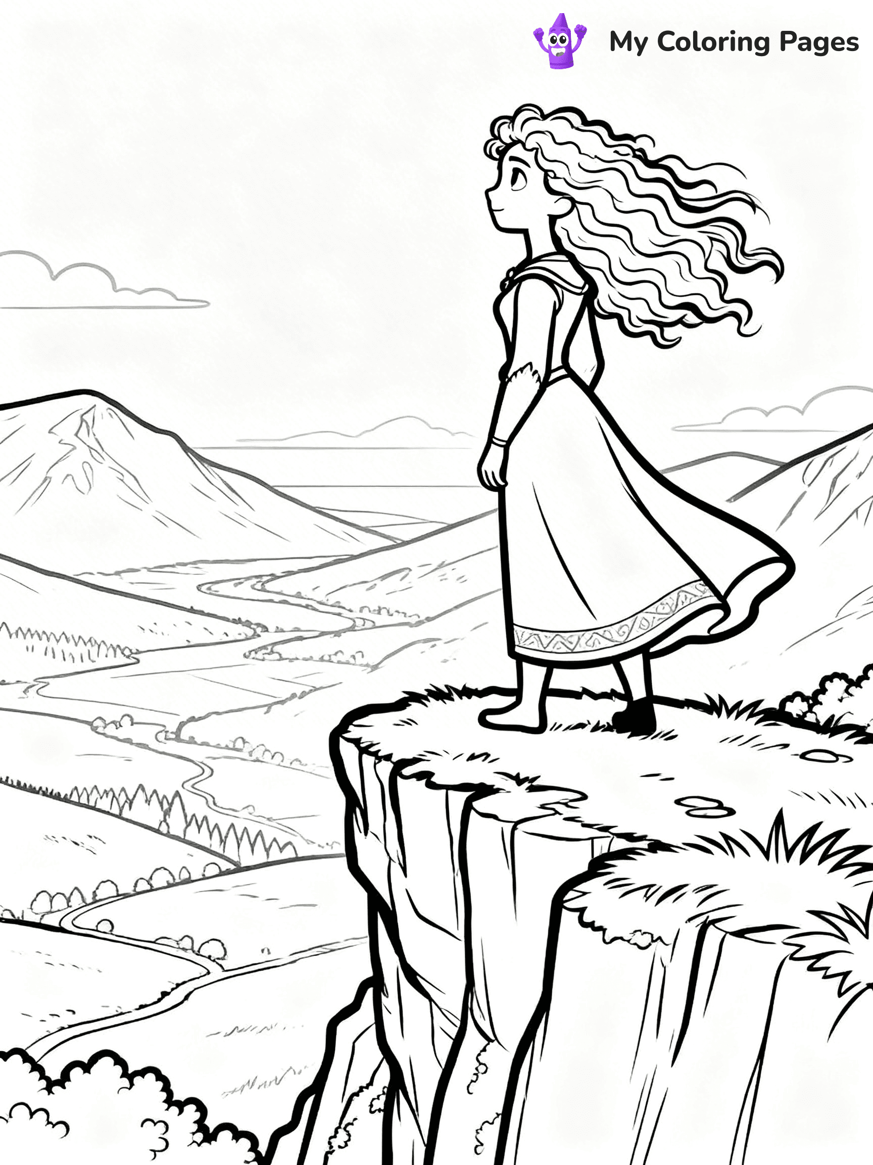 Brave Coloring Pages - 50