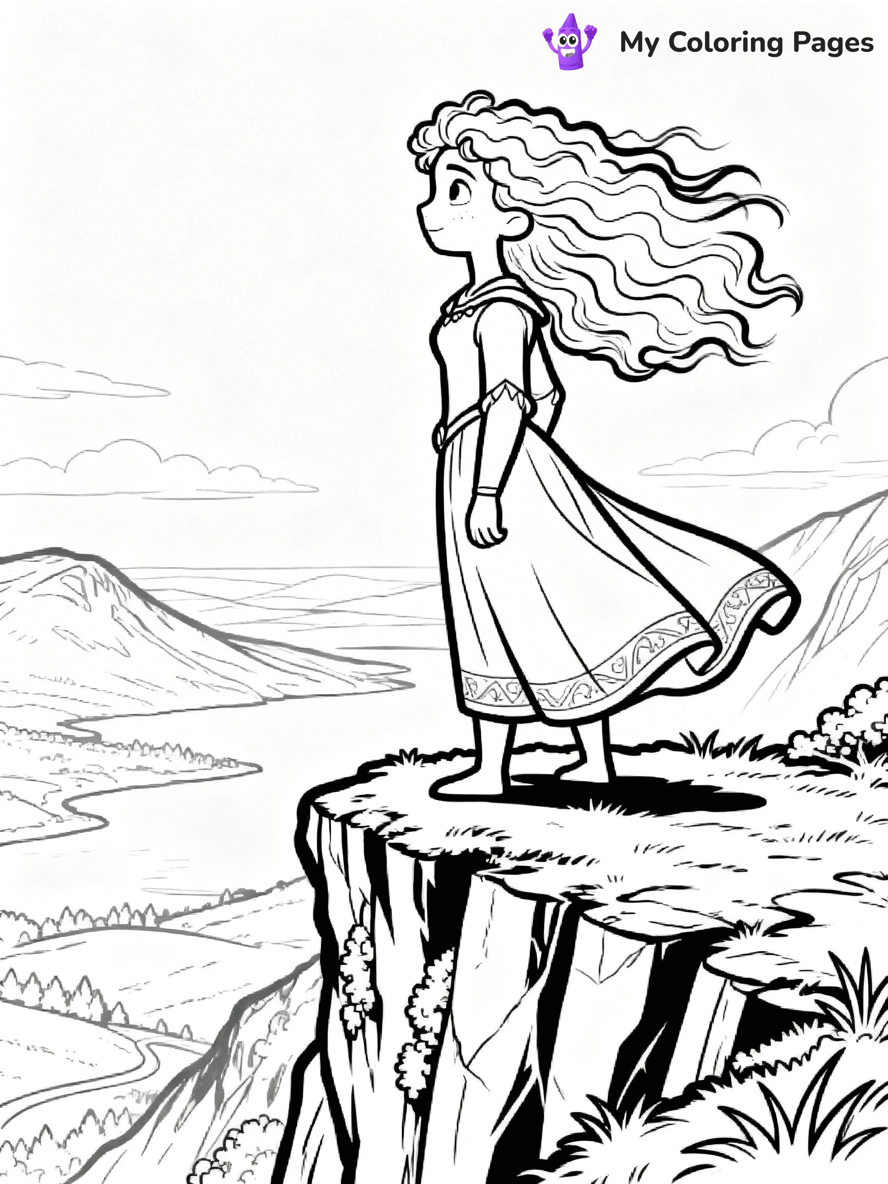 Brave Coloring Pages - 49