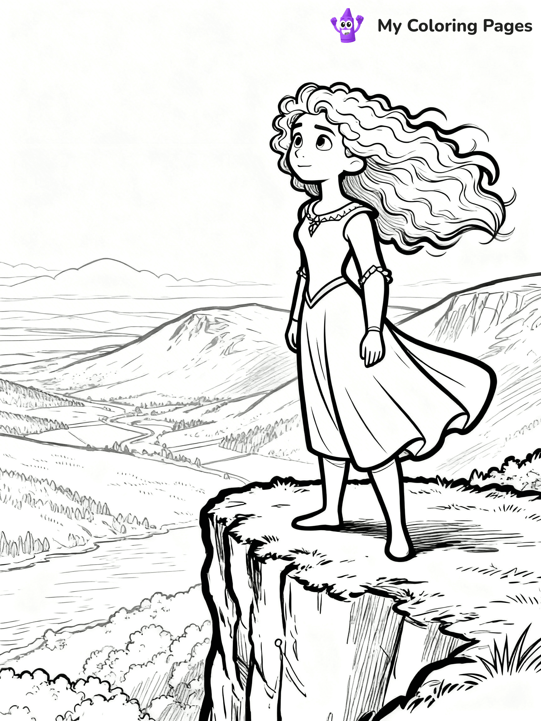Brave Coloring Pages - 48