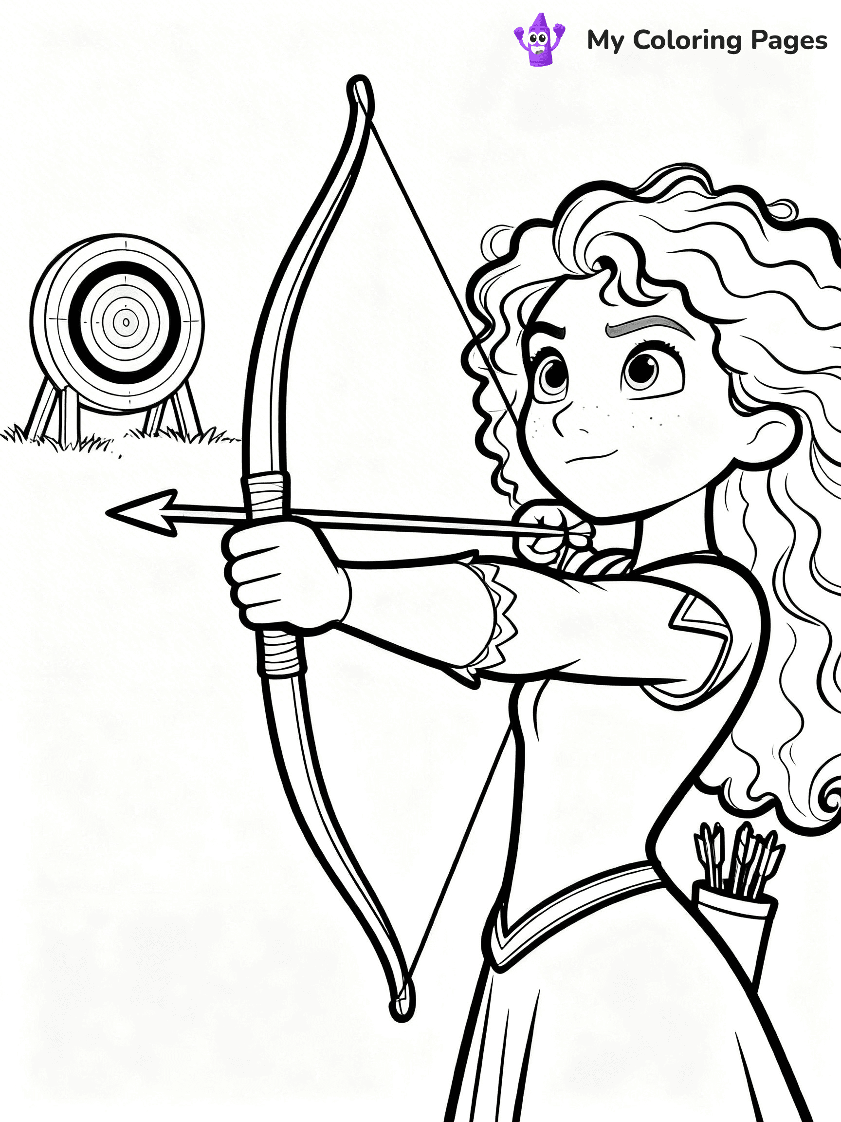 Brave Coloring Pages - 43