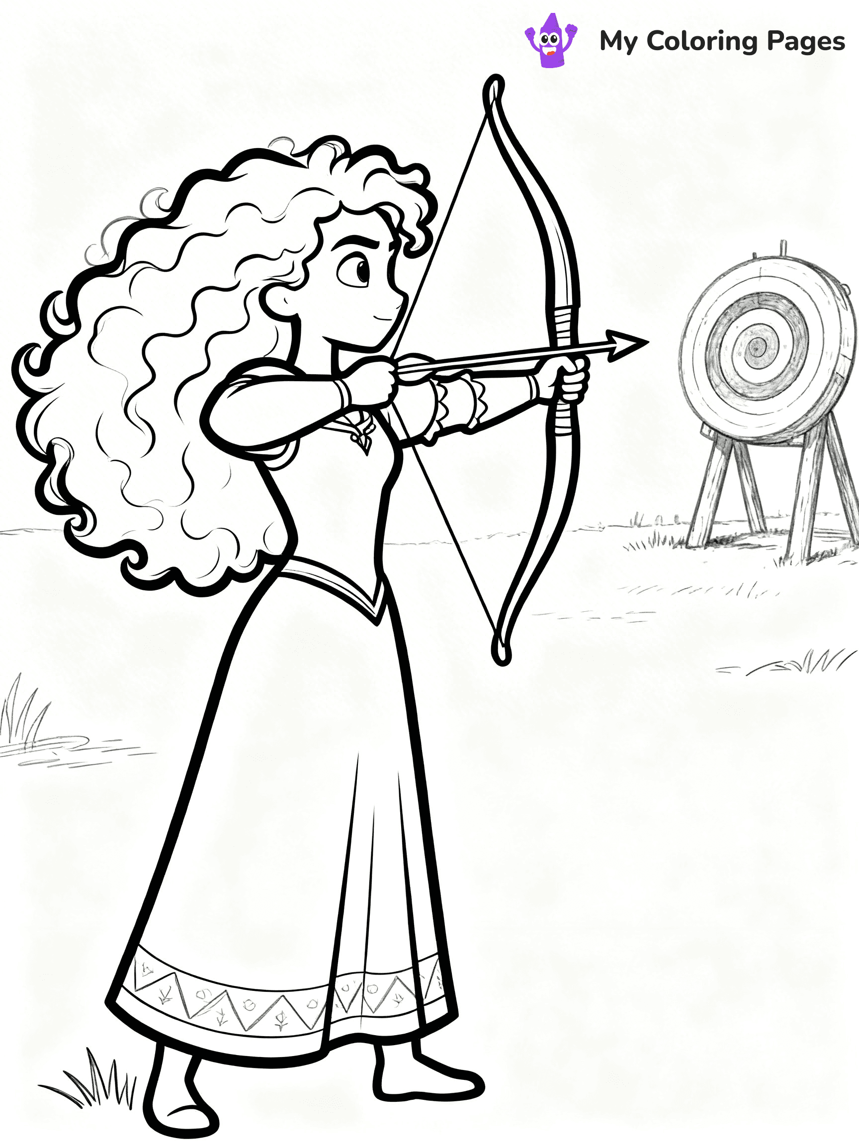 Brave Coloring Pages - 42
