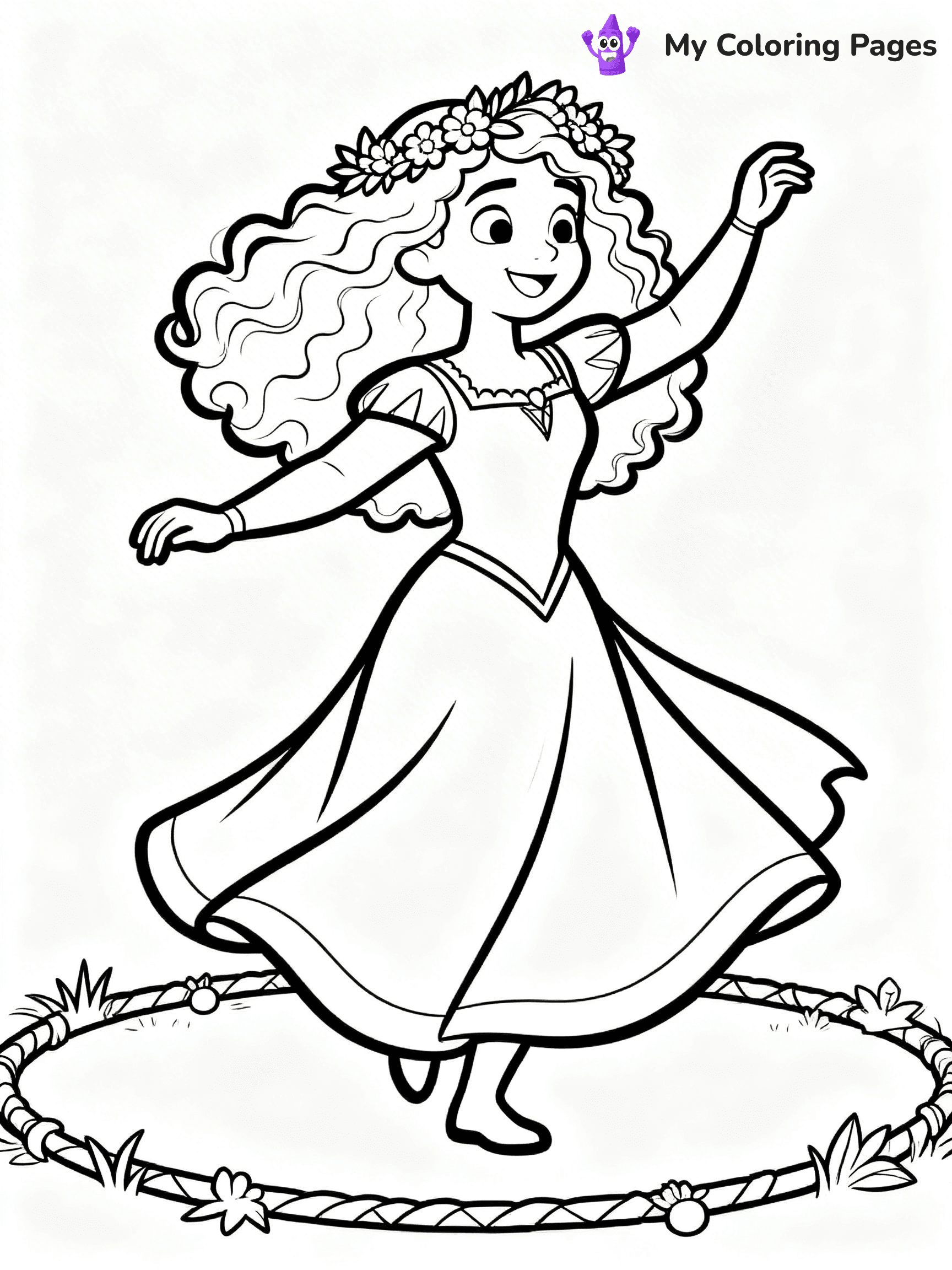 Brave Coloring Pages - 37