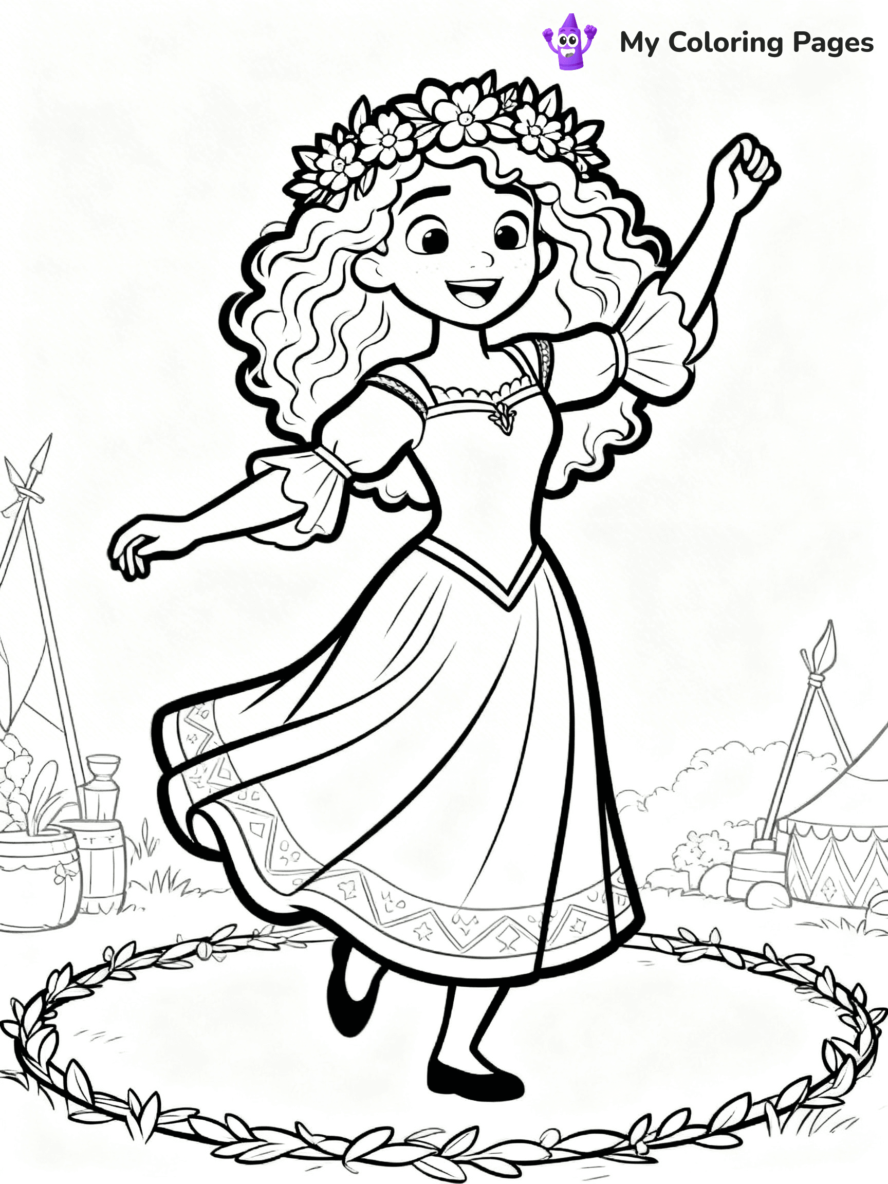 Brave Coloring Pages - 36