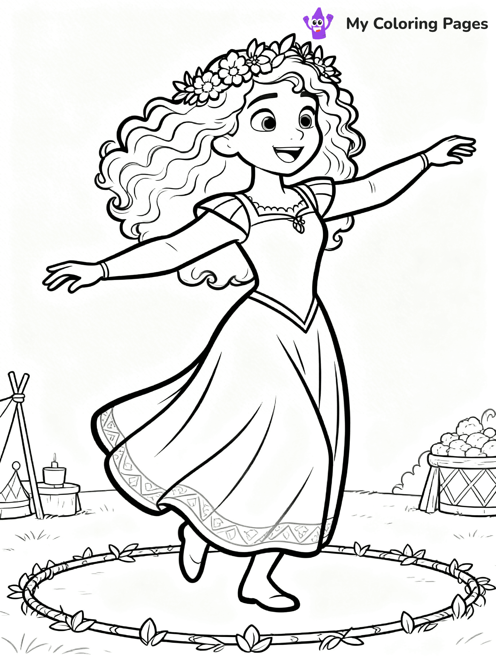Brave Coloring Pages - 35