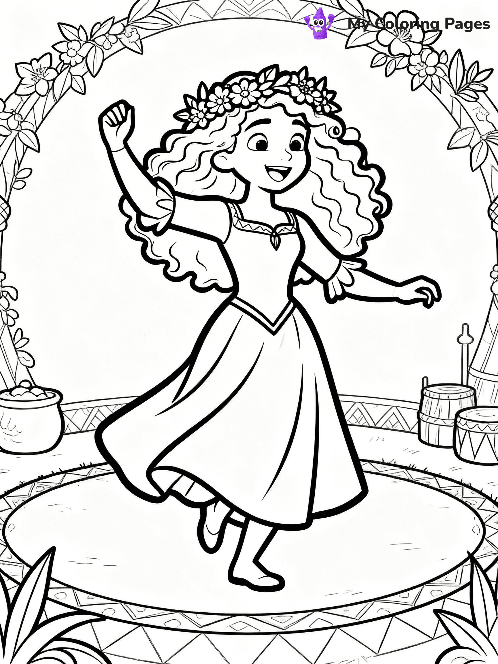 Brave Coloring Pages - 34