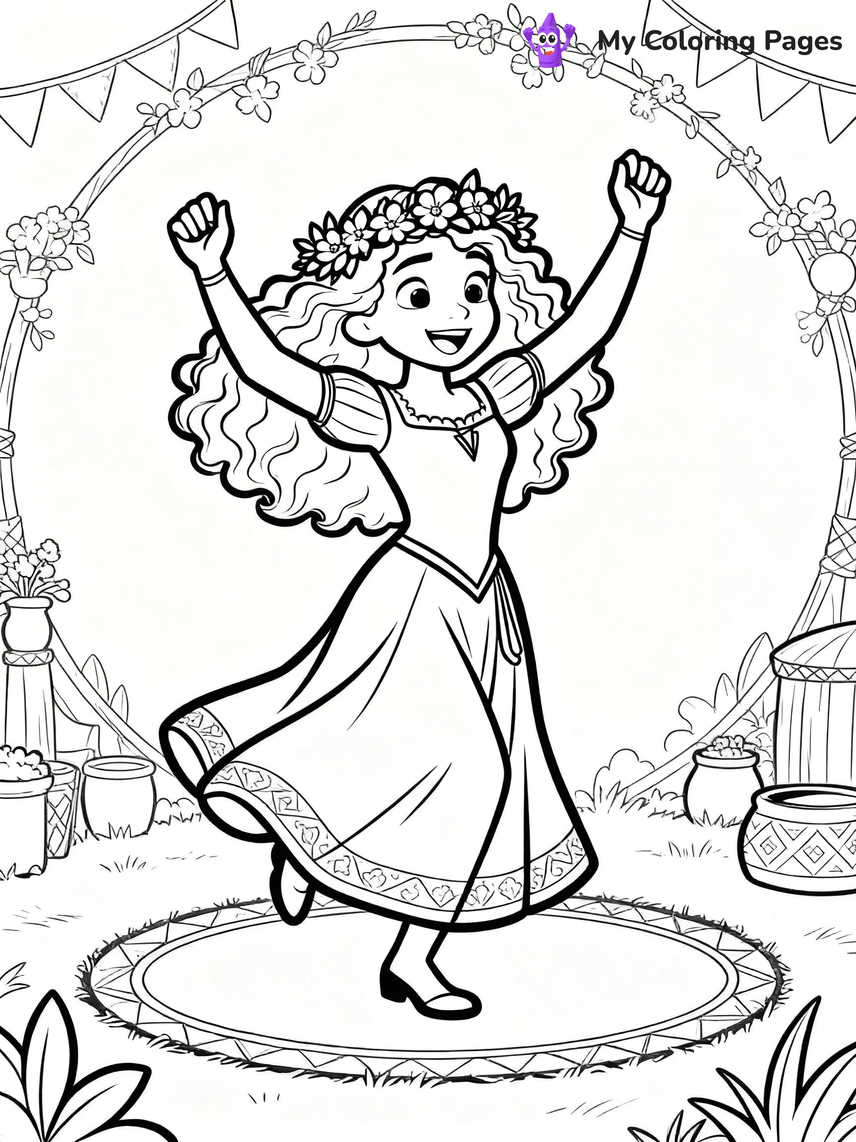 Brave Coloring Pages - 33