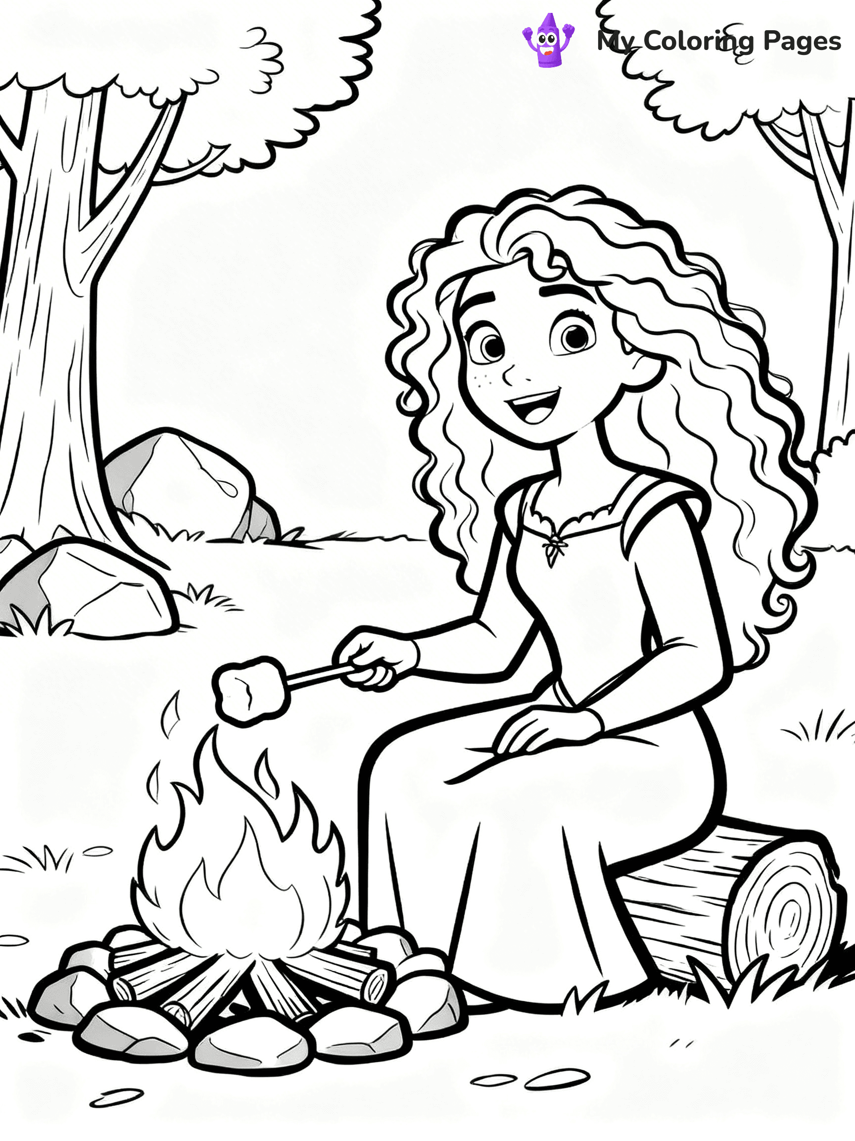 Brave Coloring Pages - 28