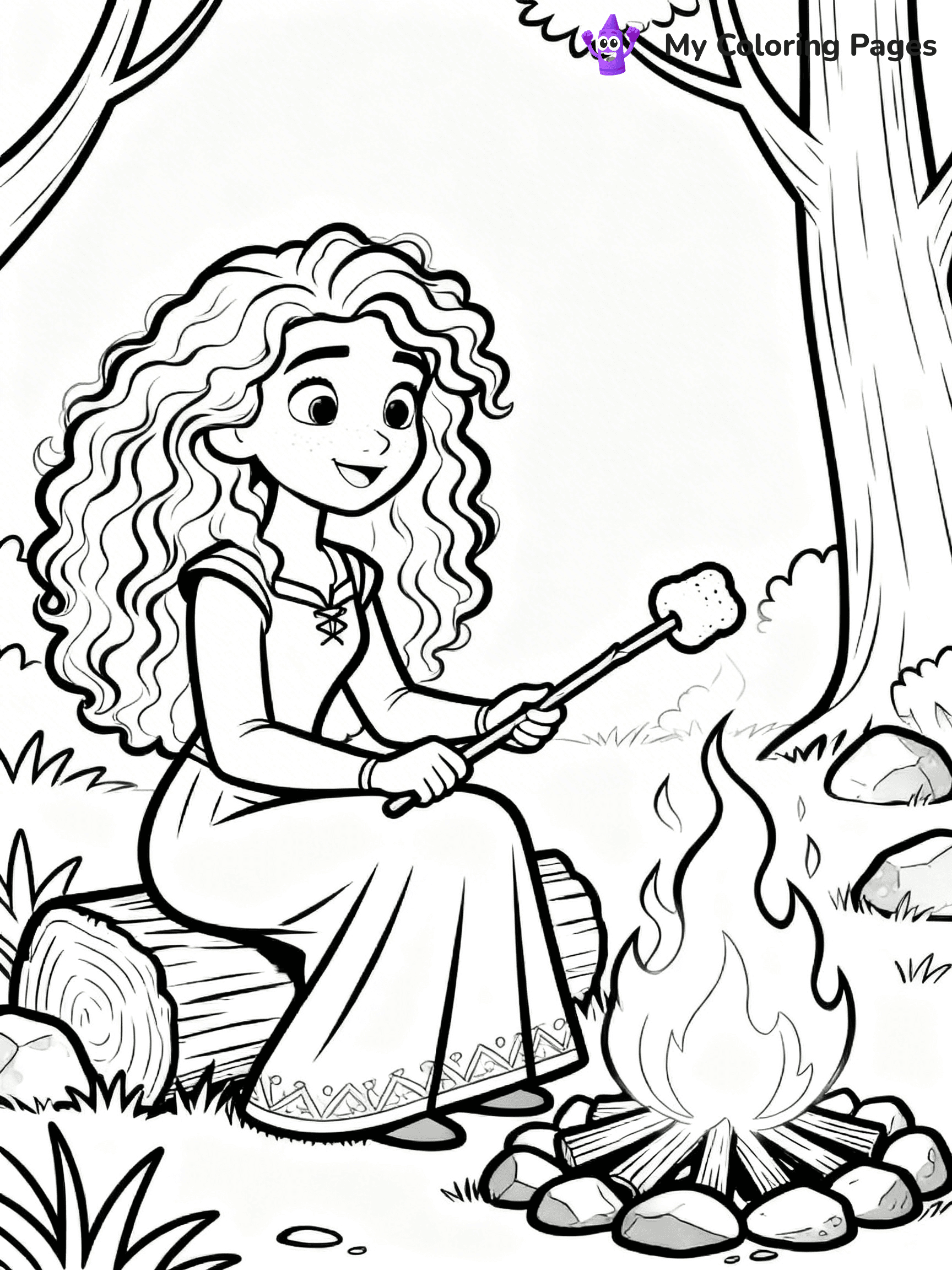 Brave Coloring Pages - 27