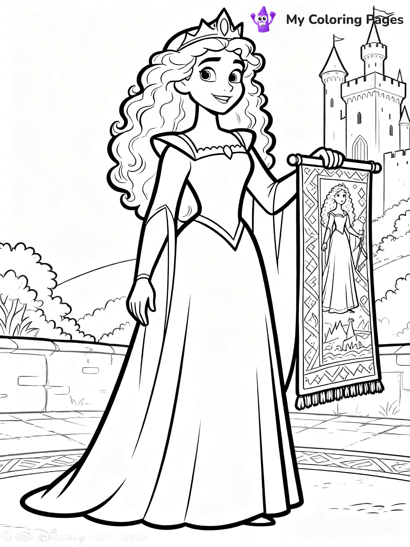 Brave Coloring Pages - 26