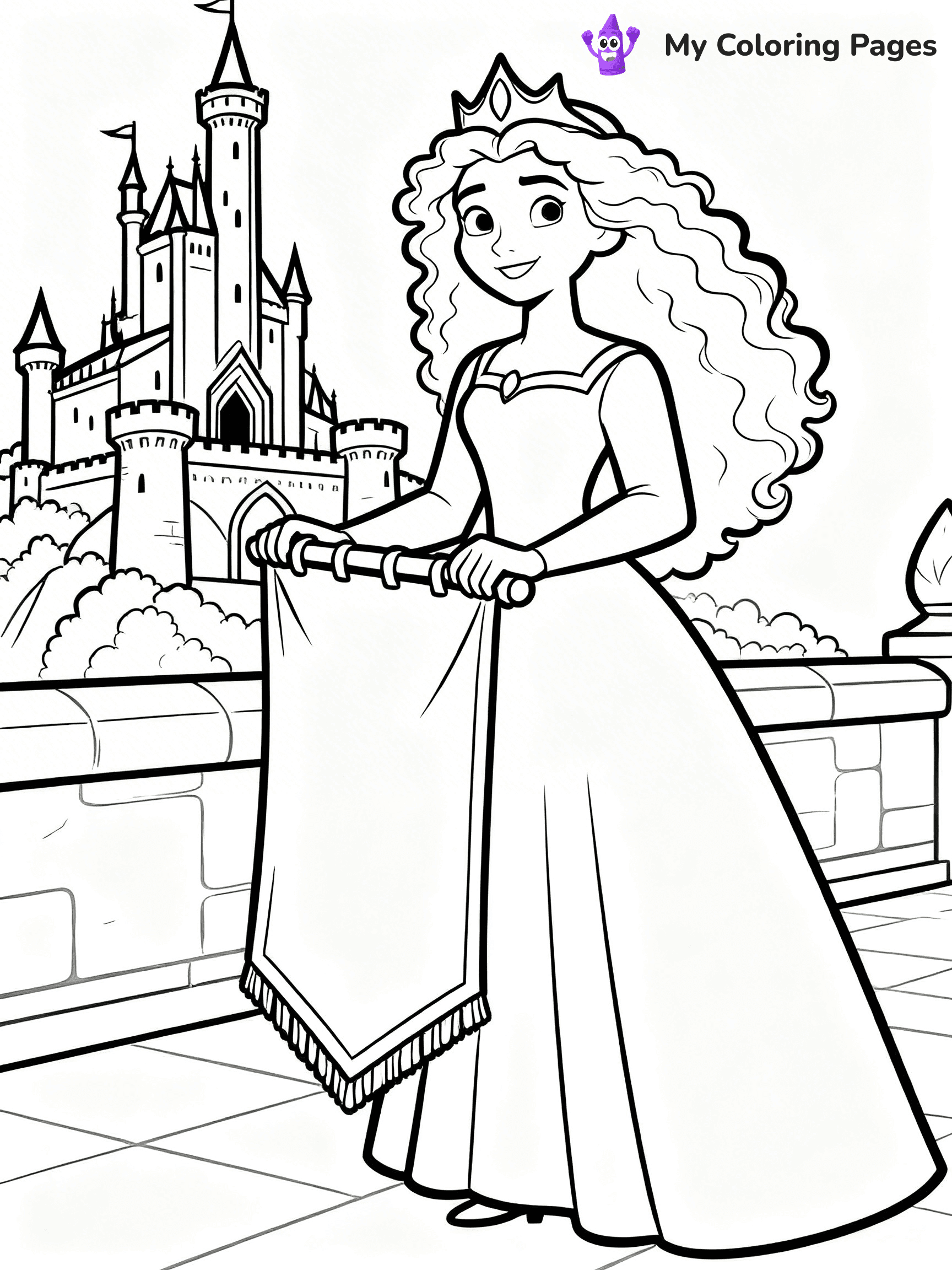 Brave Coloring Pages - 25