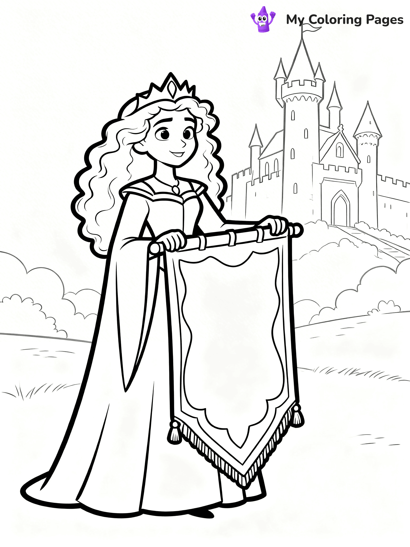 Brave Coloring Pages - 24