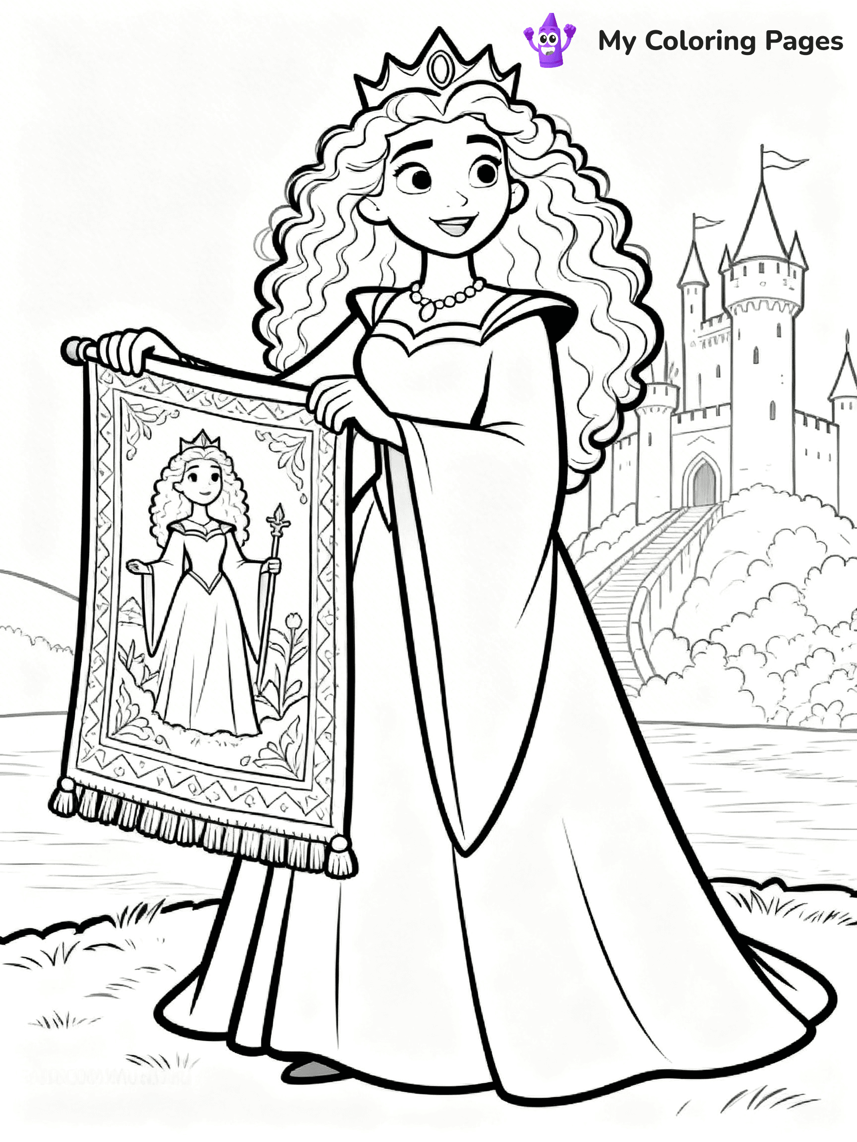 Brave Coloring Pages - 22