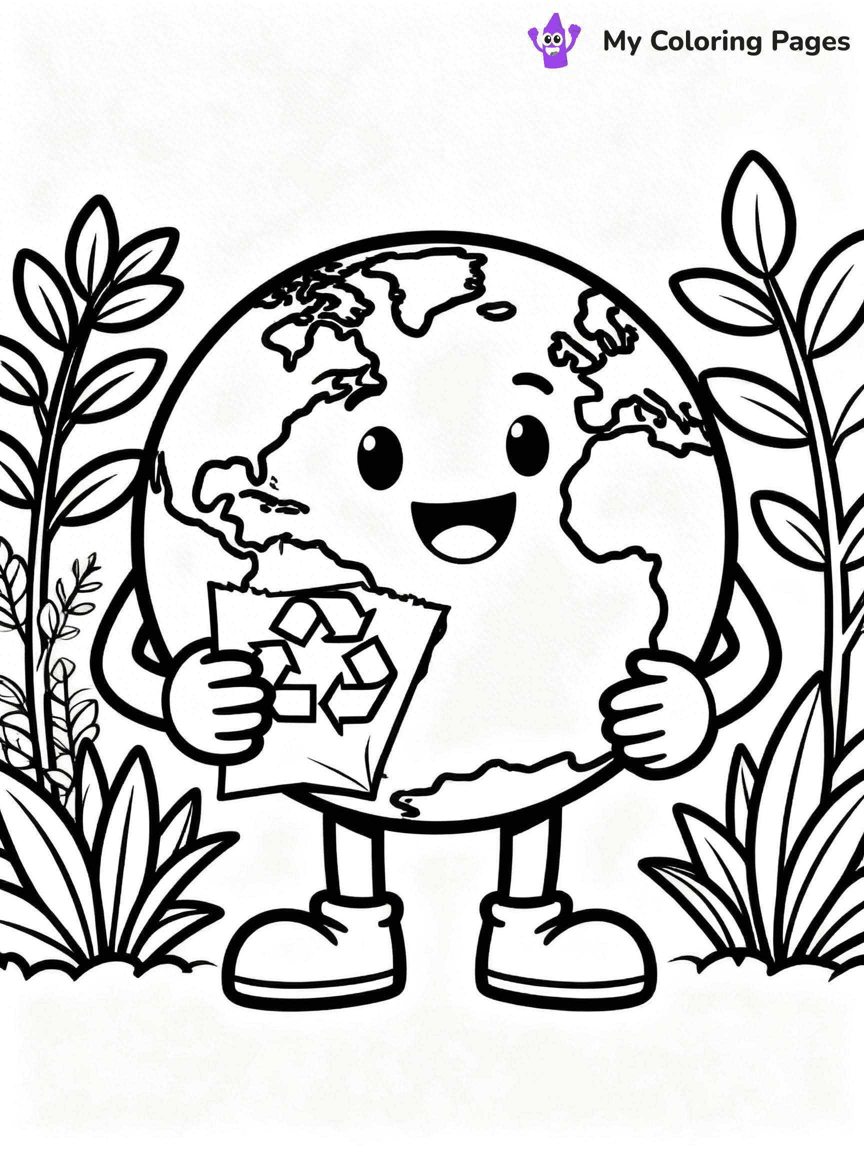 Recycling Coloring Pages - 67