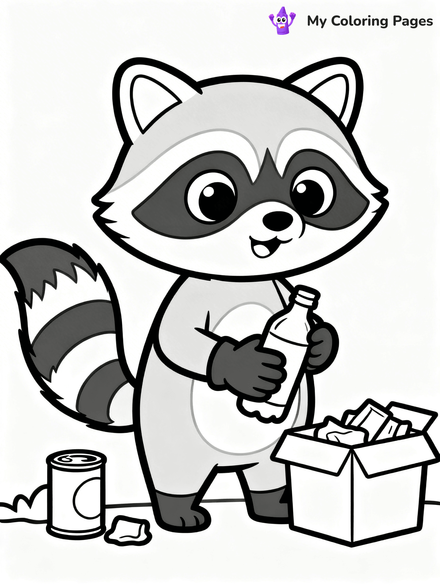 Recycling Coloring Pages - 59