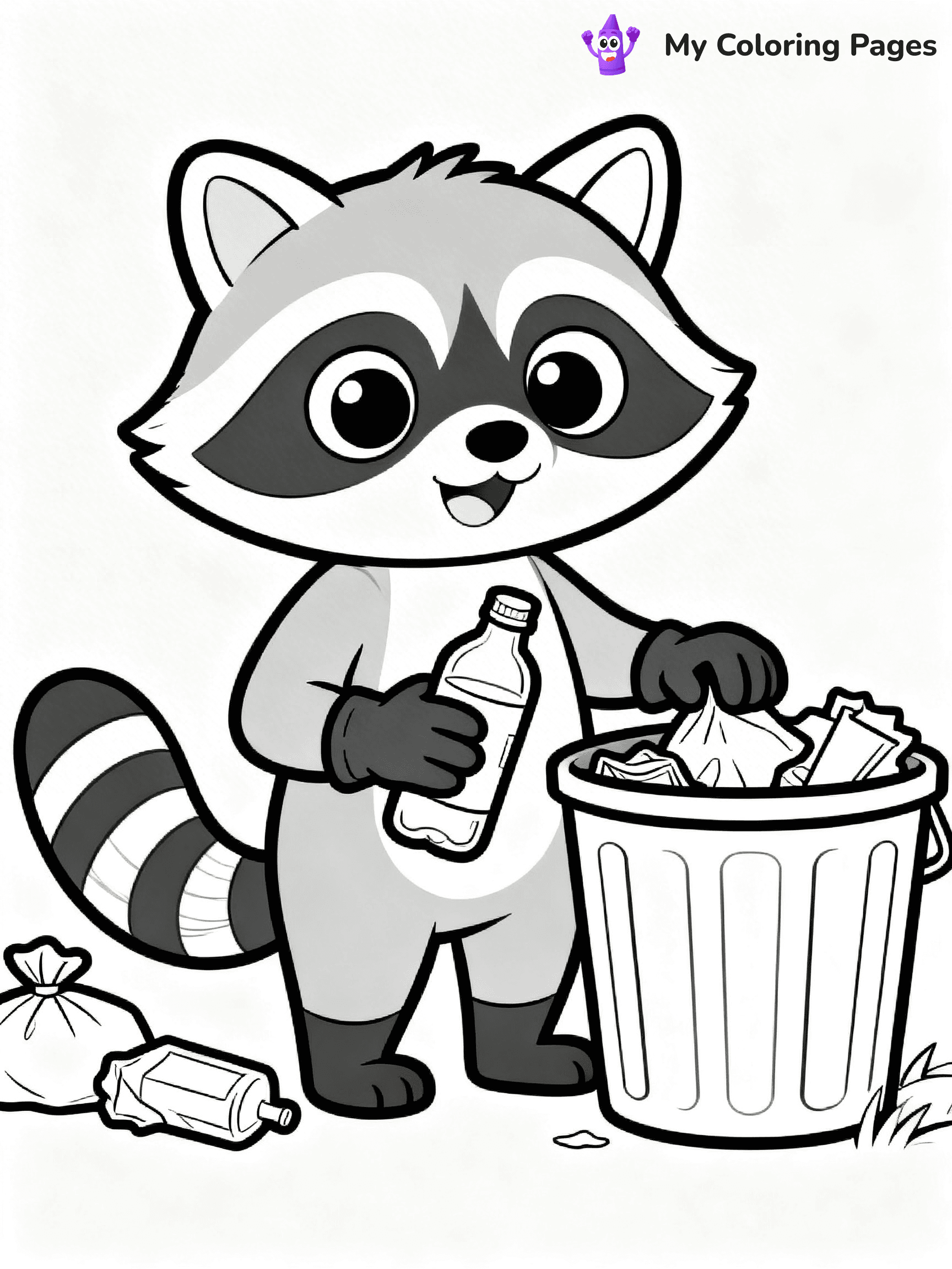 Recycling Coloring Pages - 58