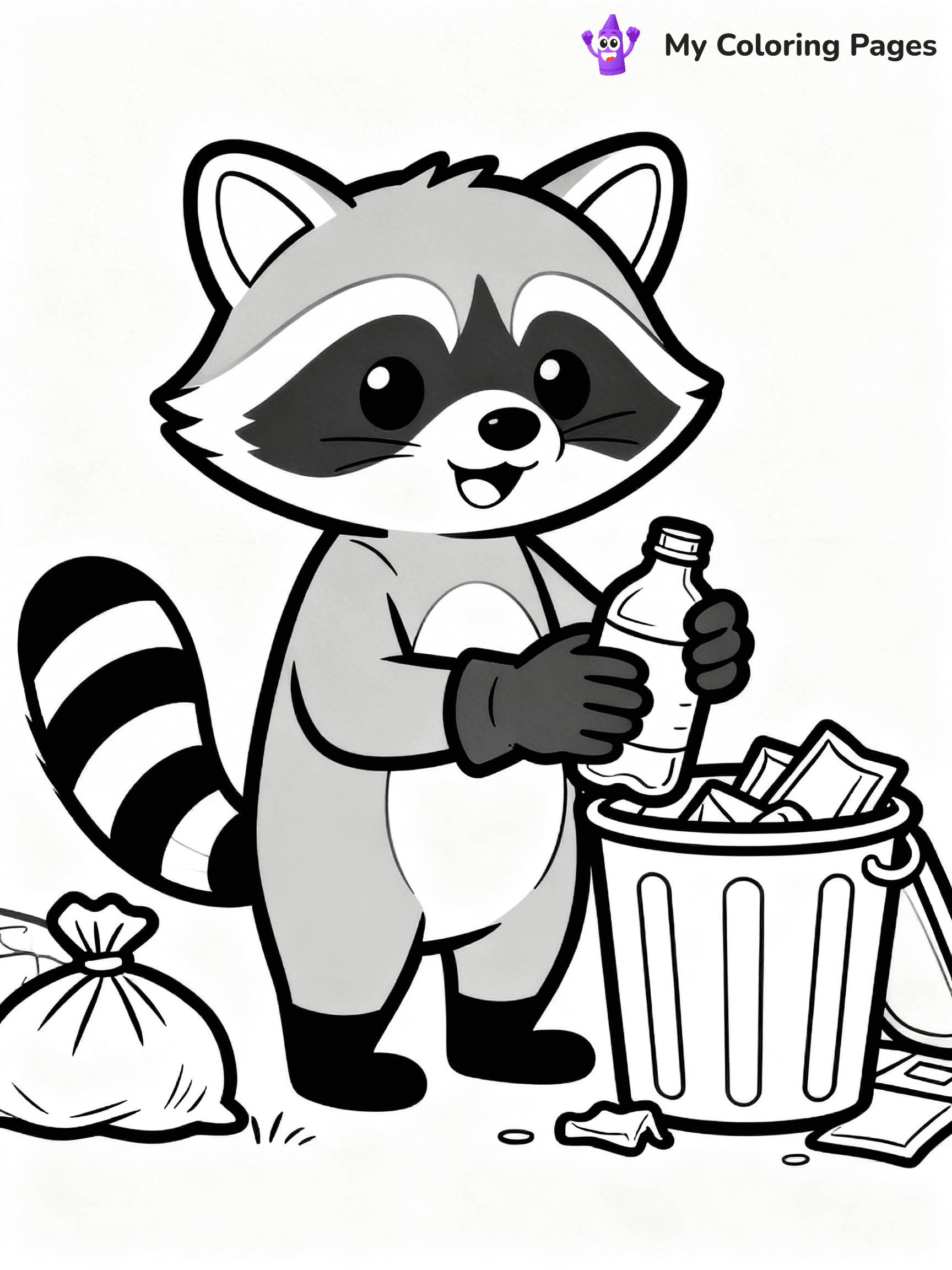 Recycling Coloring Pages - 56