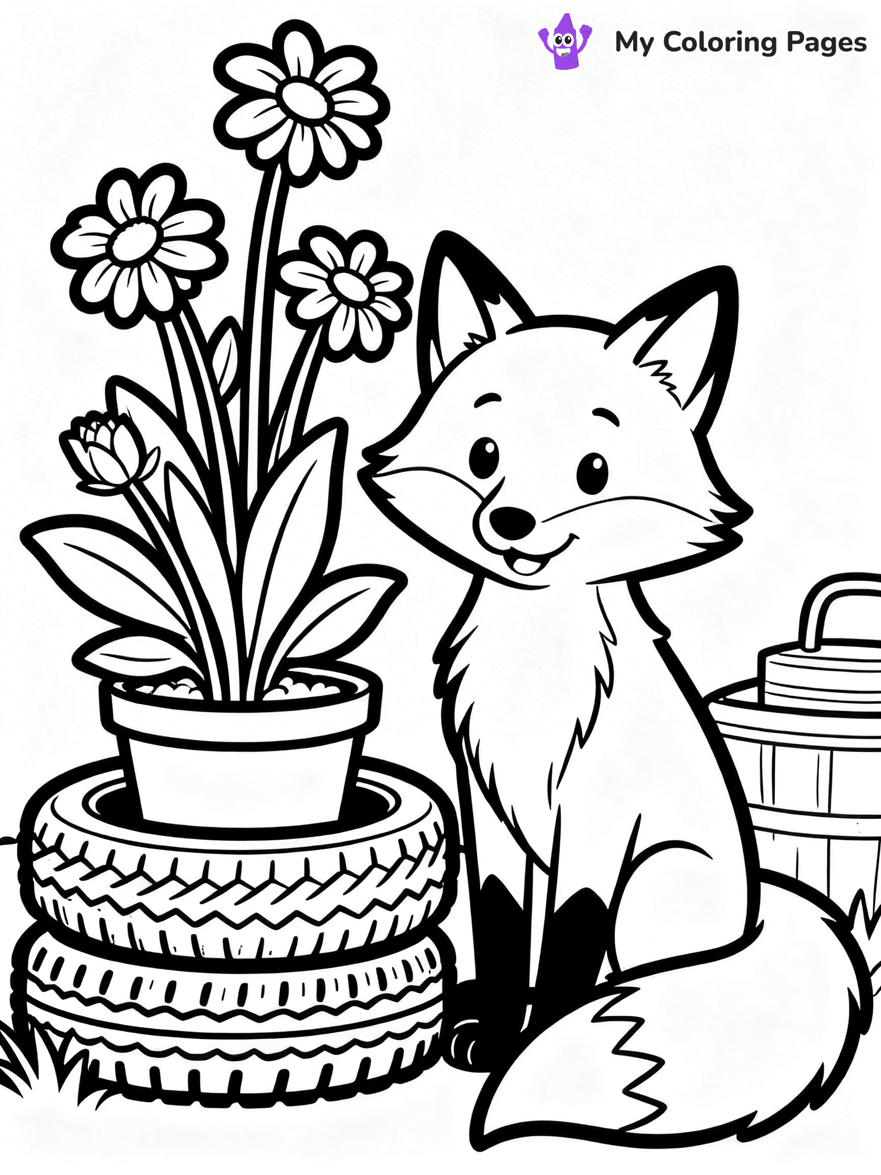 Recycling Coloring Pages - 48