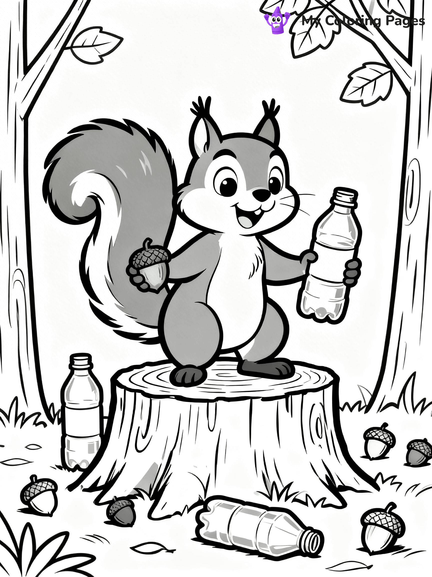 Recycling Coloring Pages - 18